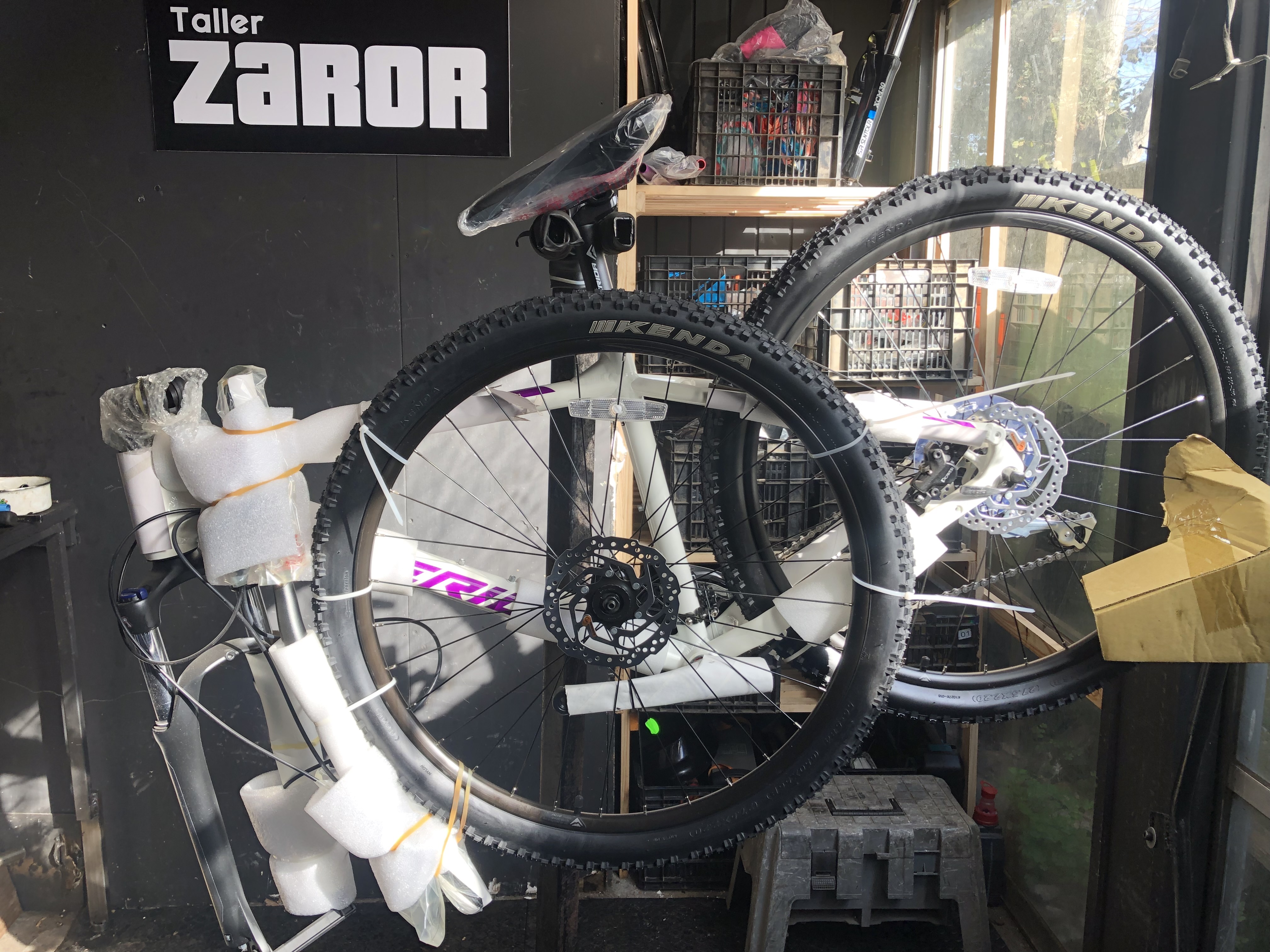 Armado bicicleta nueva 