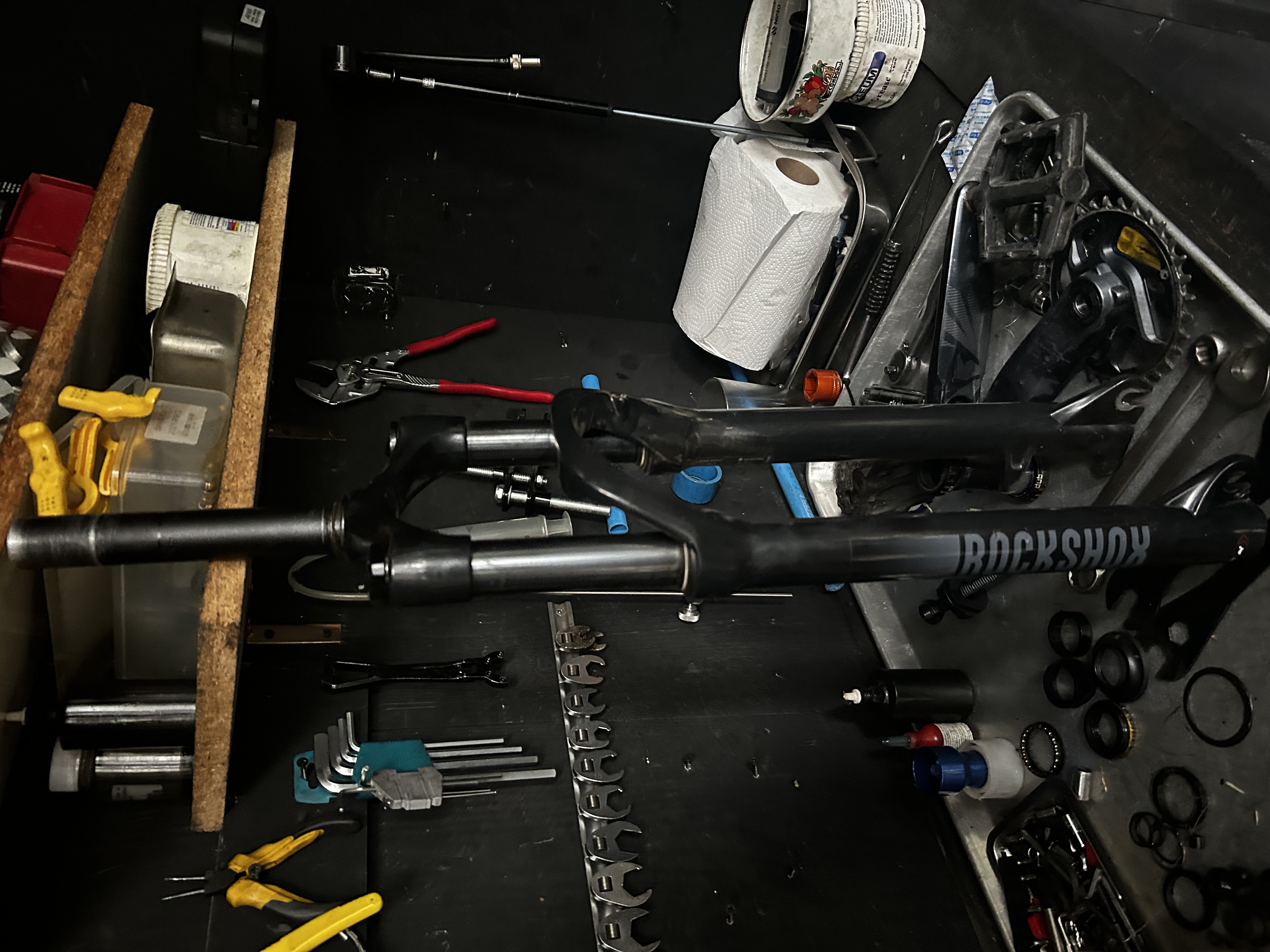 Servicio 50 horas horquilla hidráulica  (lubricación)