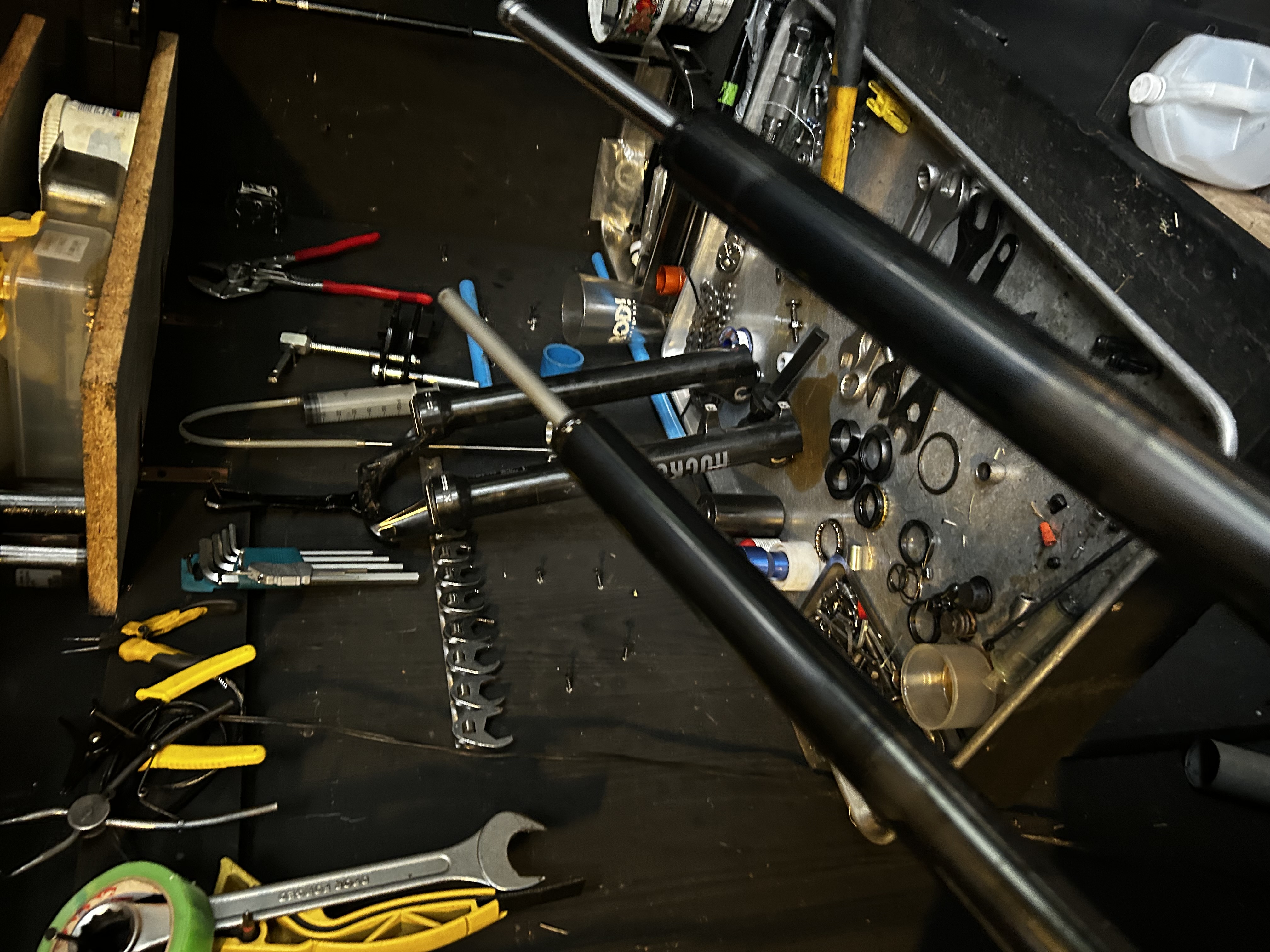 Servicio 50 horas horquilla hidráulica  (lubricación)