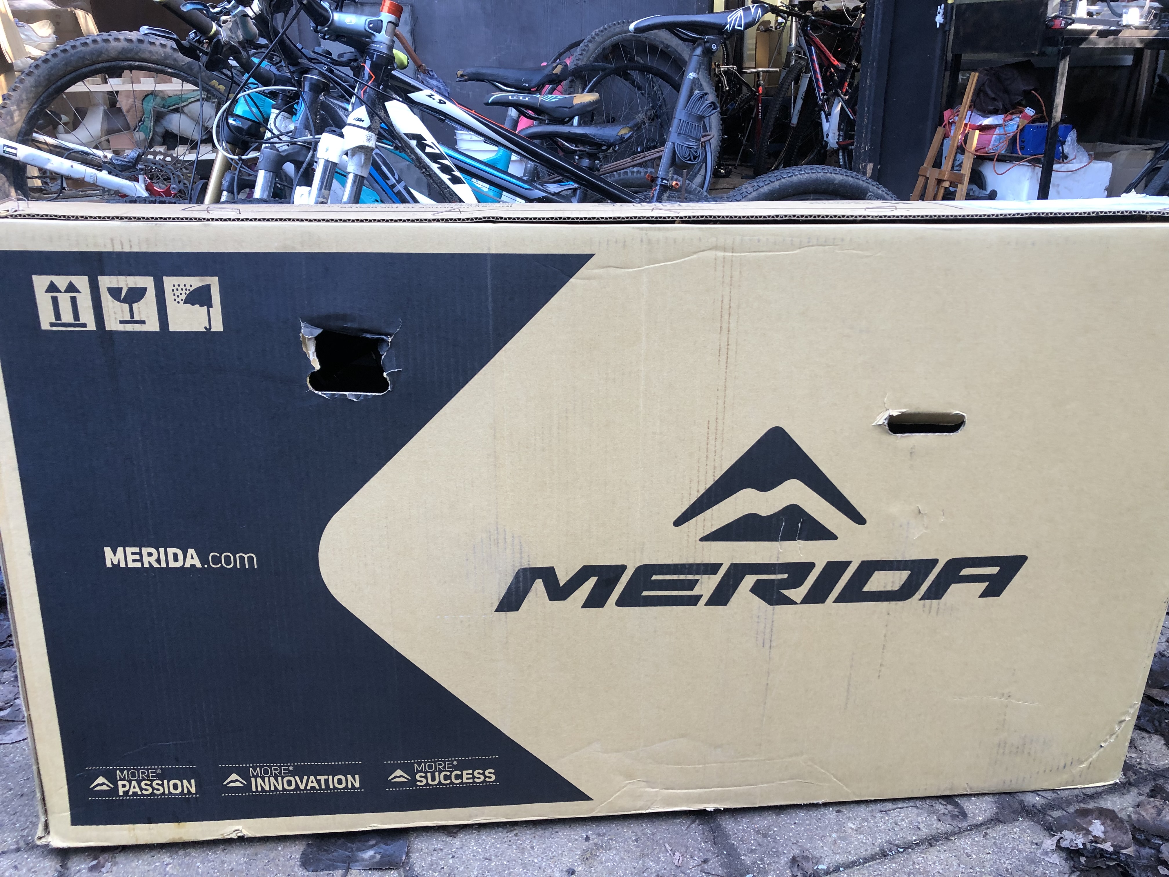 Armado bicicleta nueva 