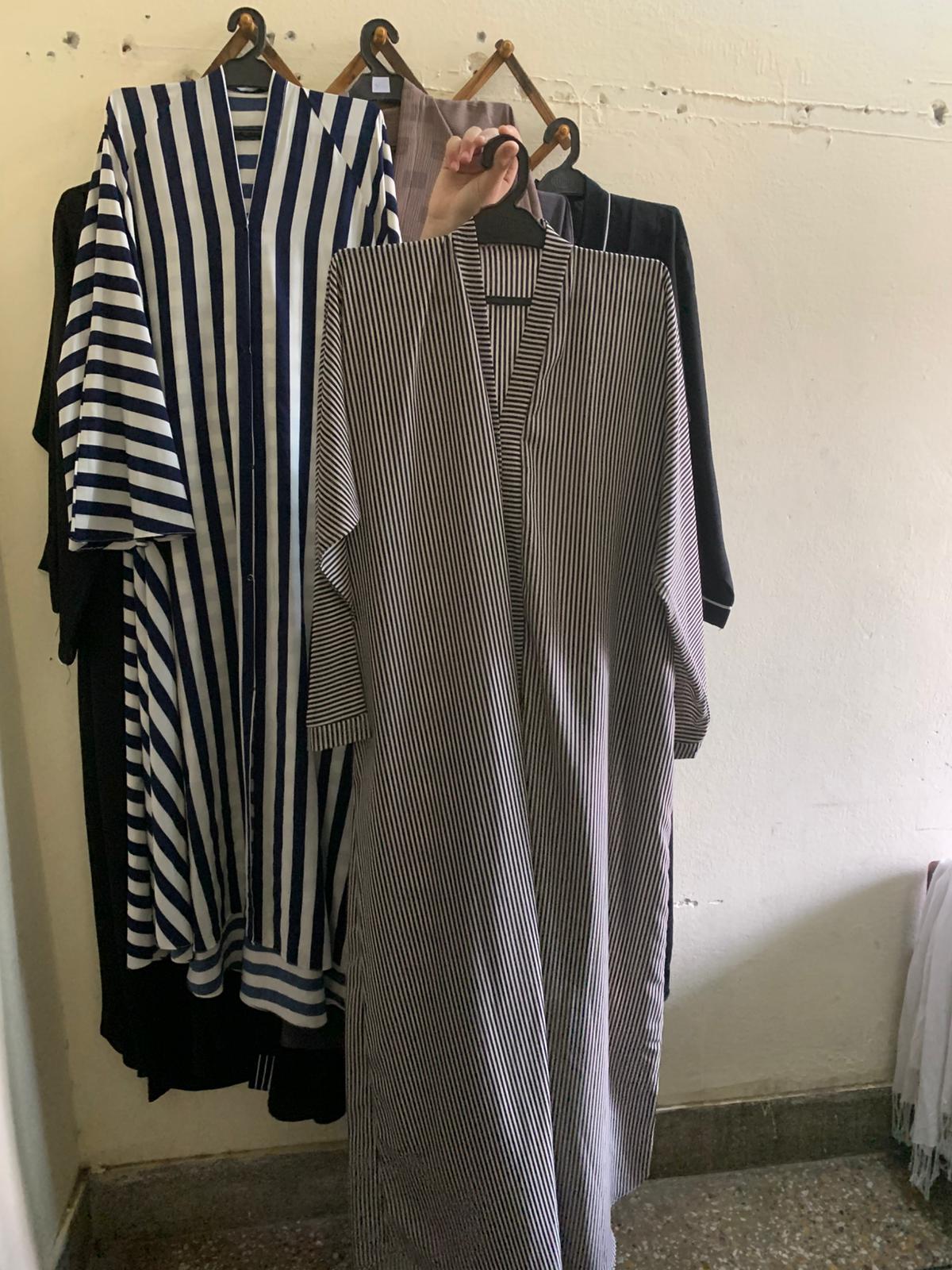 Striped Abaya Collection