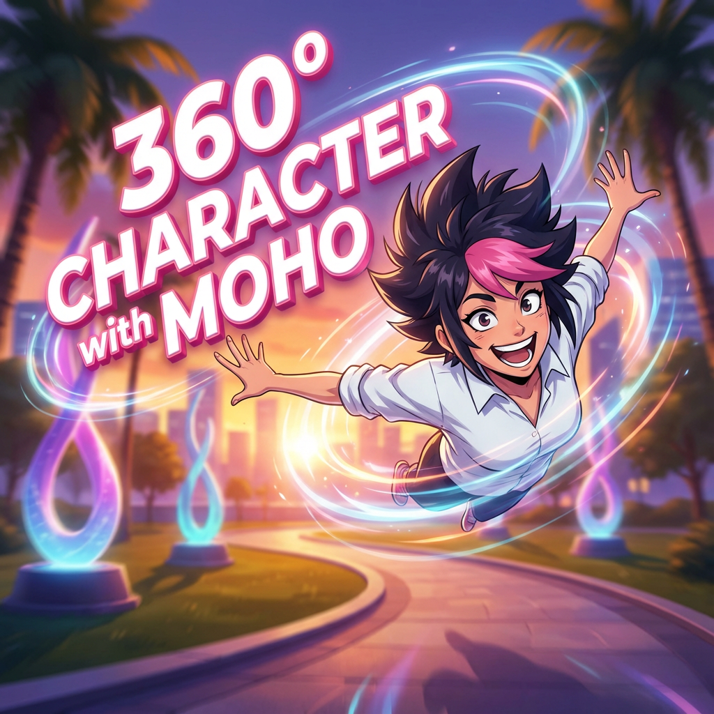 Yumi anime 360° Character rig