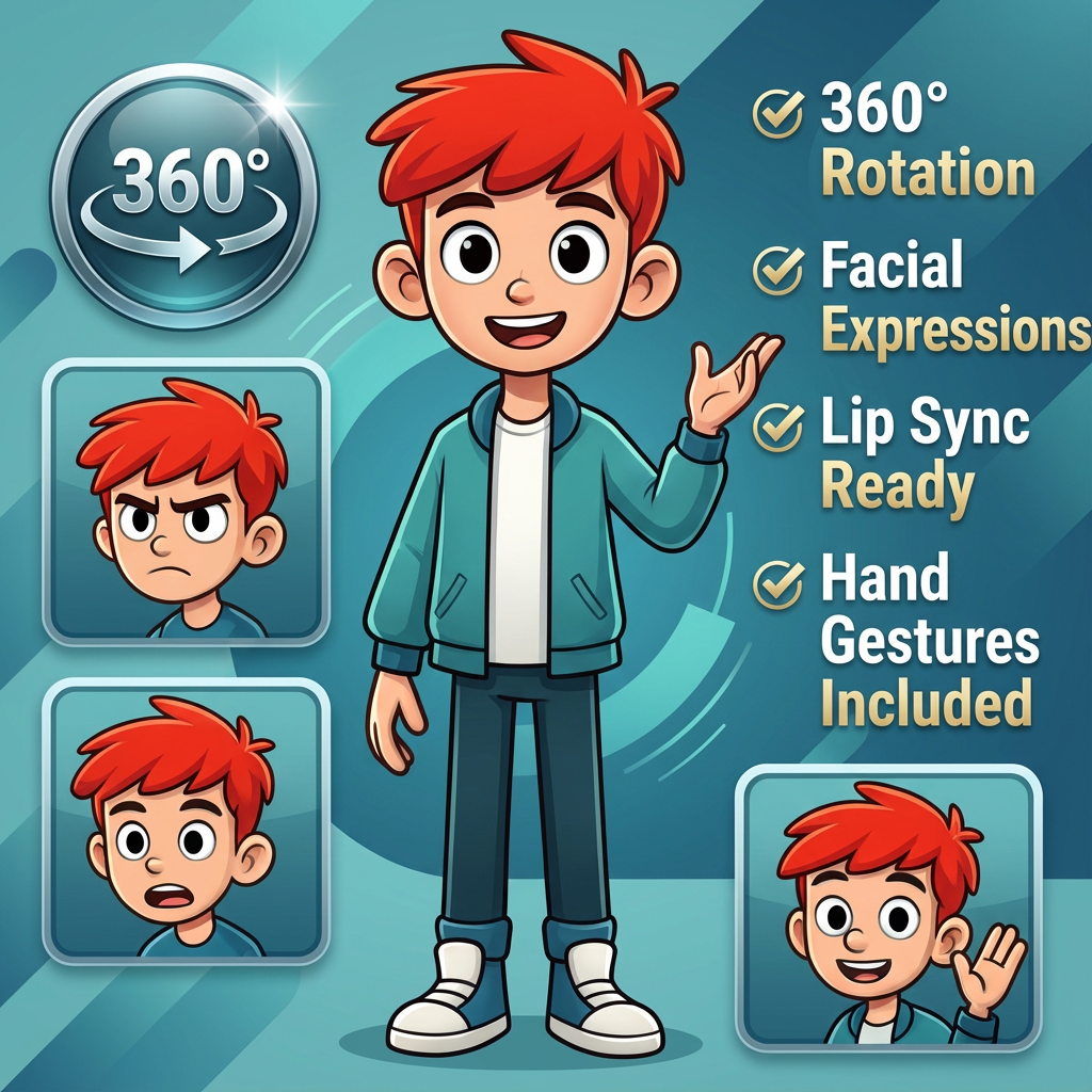 Meet Jack 360 rig character