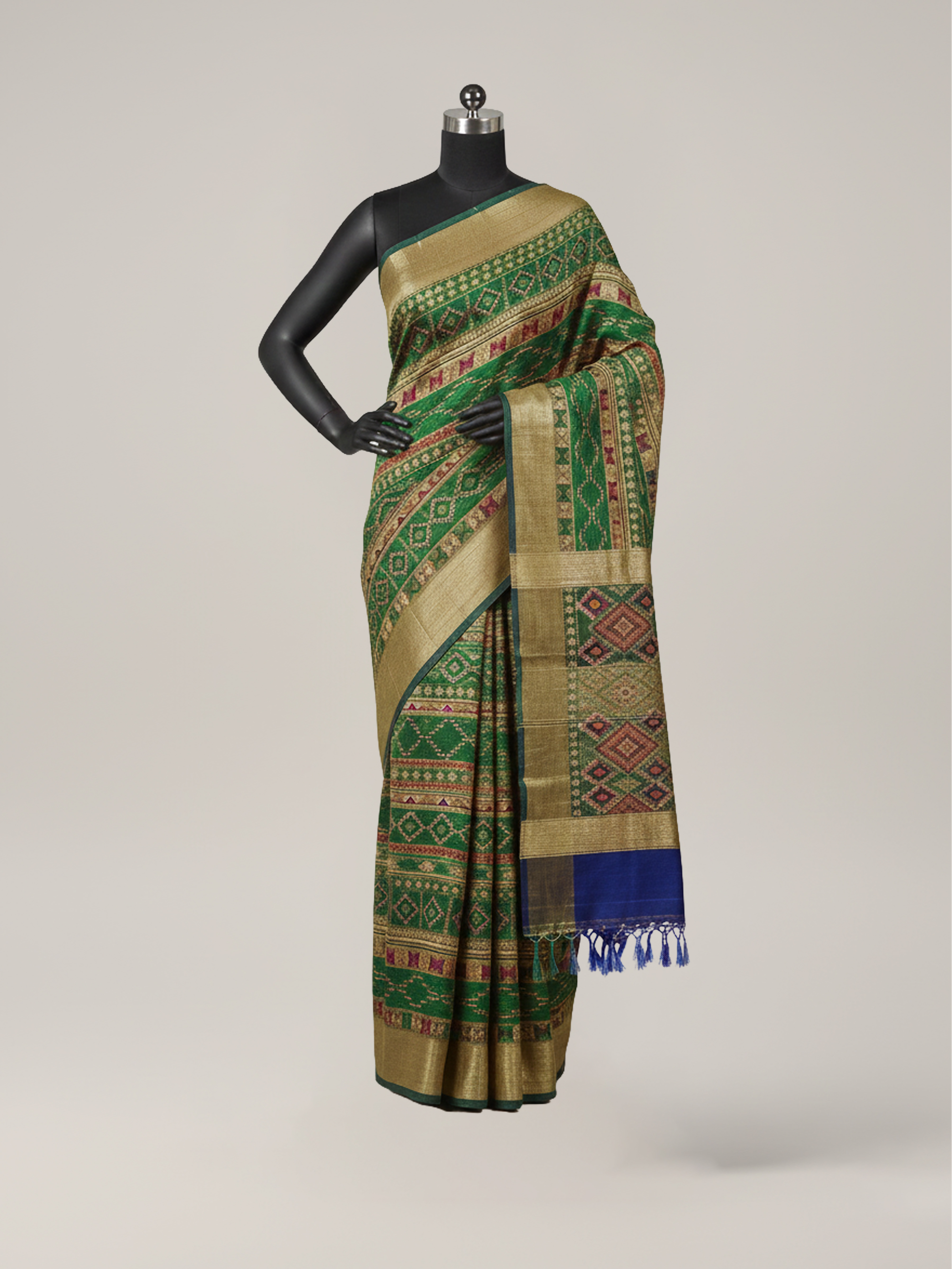 Traditional Handwoven Silk Saree