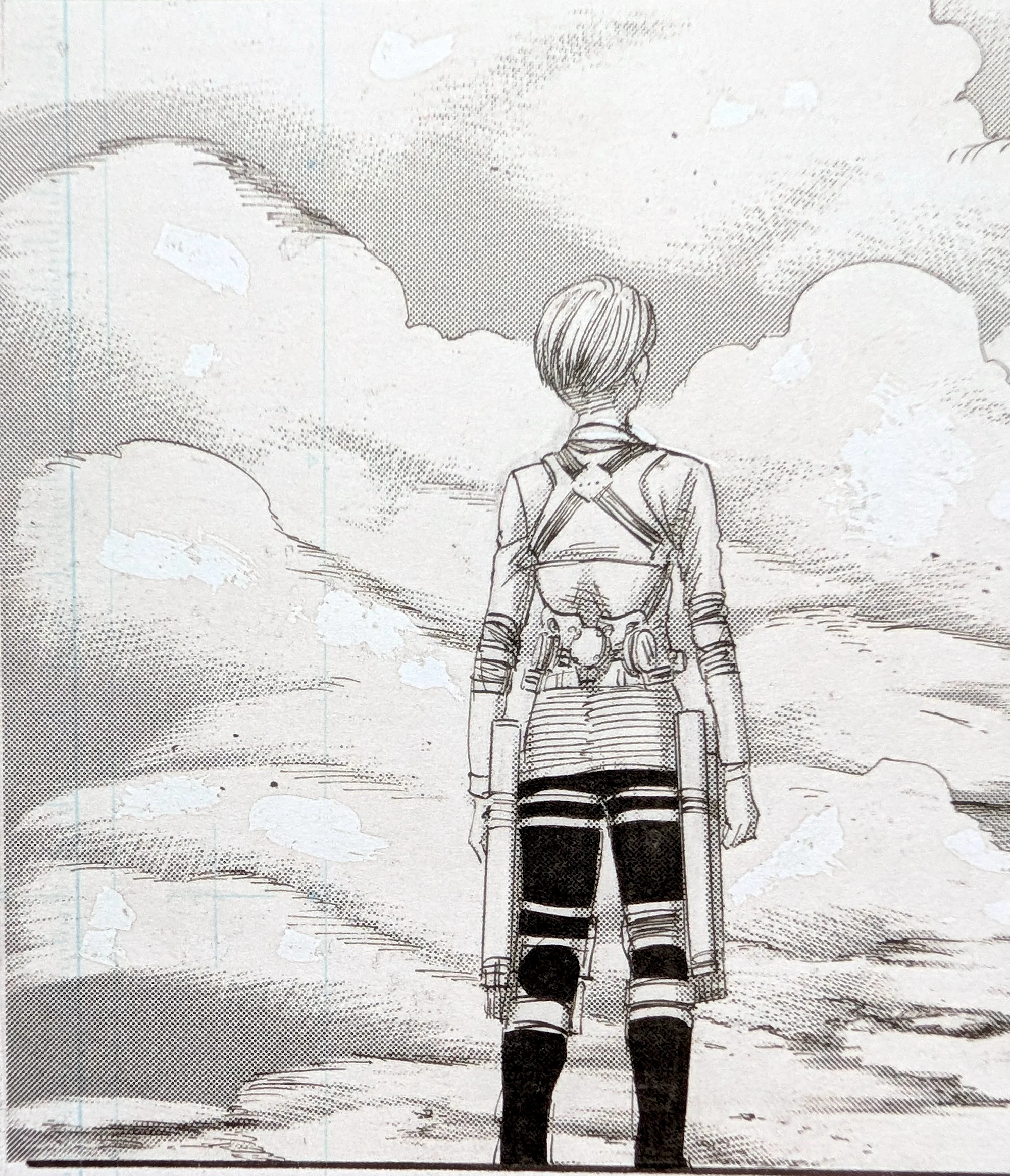 Planche de Collection - Fac-similé - Fukusei Genga - attaque des titans - Shingeki no Kyojin # 011