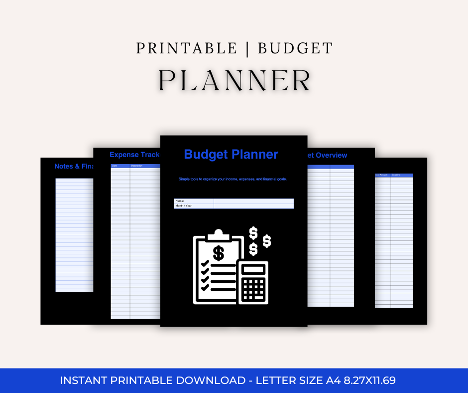 Printable Budget Planner