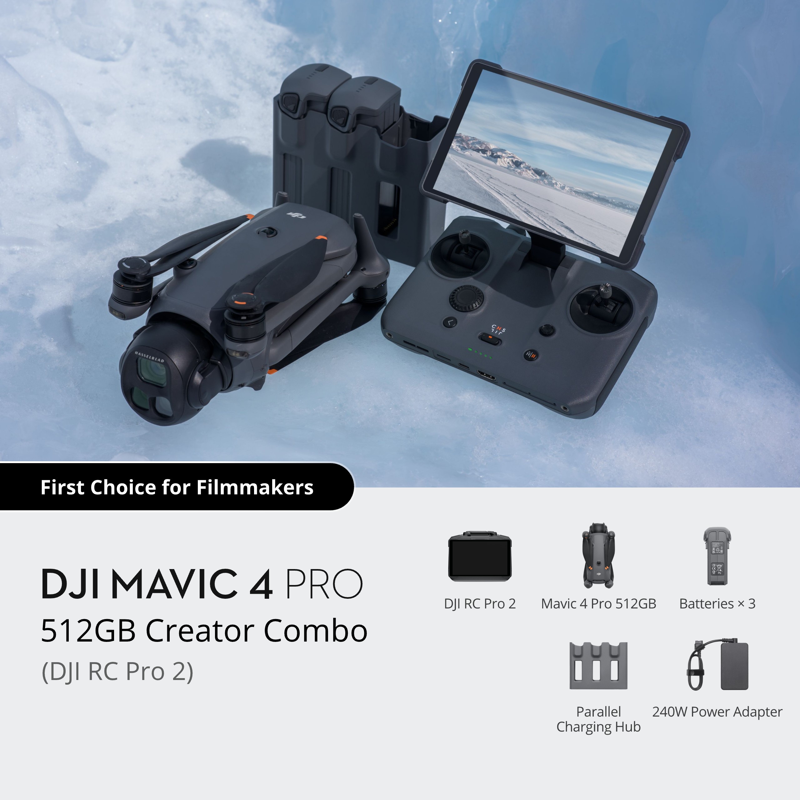 DJI Mavic 4 Pro 512GB Creator Combo