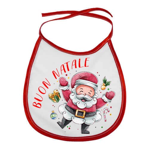 Bavaglino di Natale per neonati