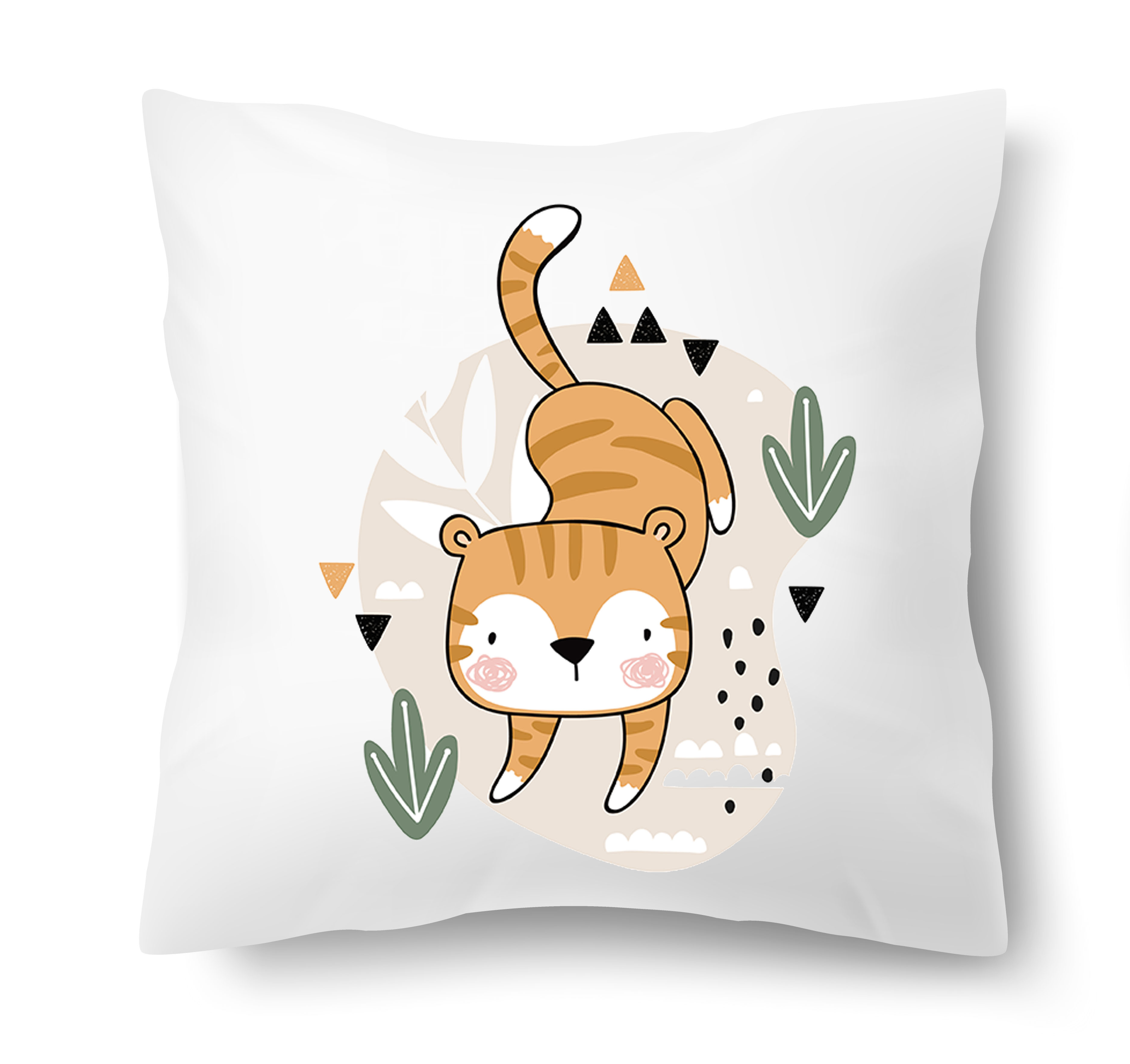 Cuscino decorativo tigre