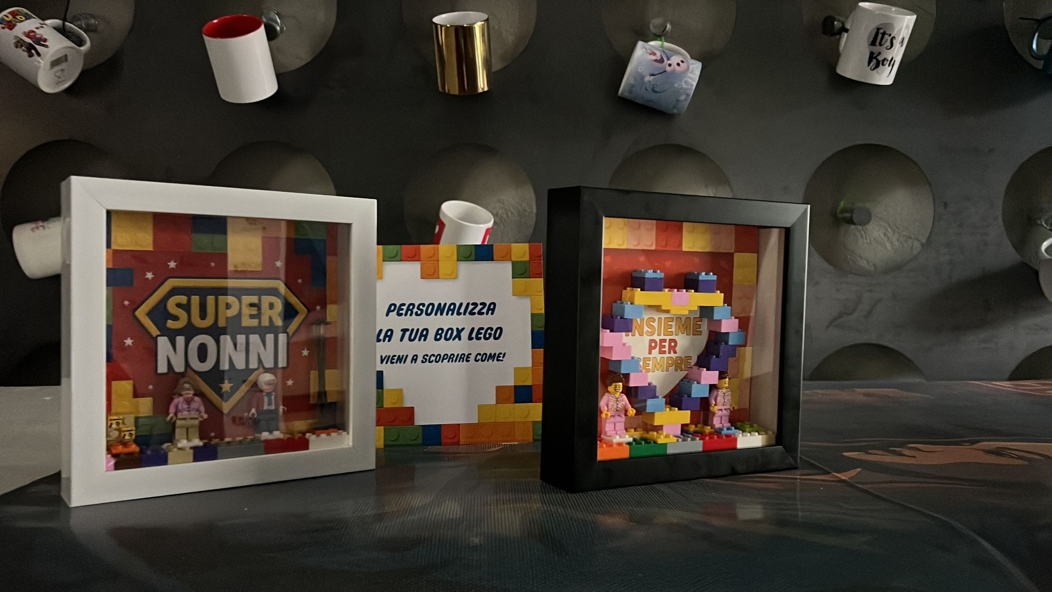 personalizzata Brickbox Shadowbox