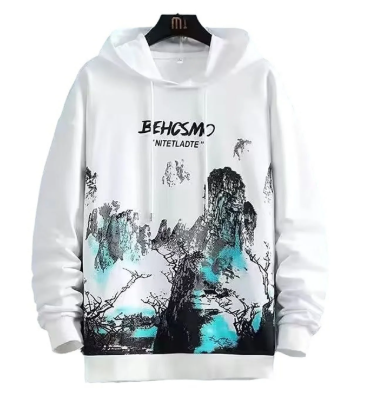 Graphic Print Hoodie