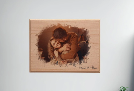 Personalized Photo Wooden Plaque