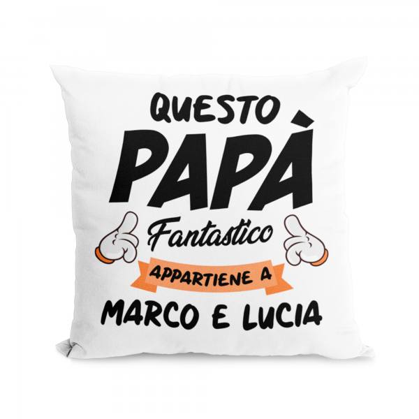 Cuscino personalizzato Papà