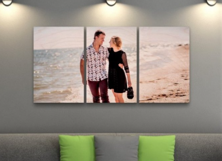 Custom Split Canvas Wall Art