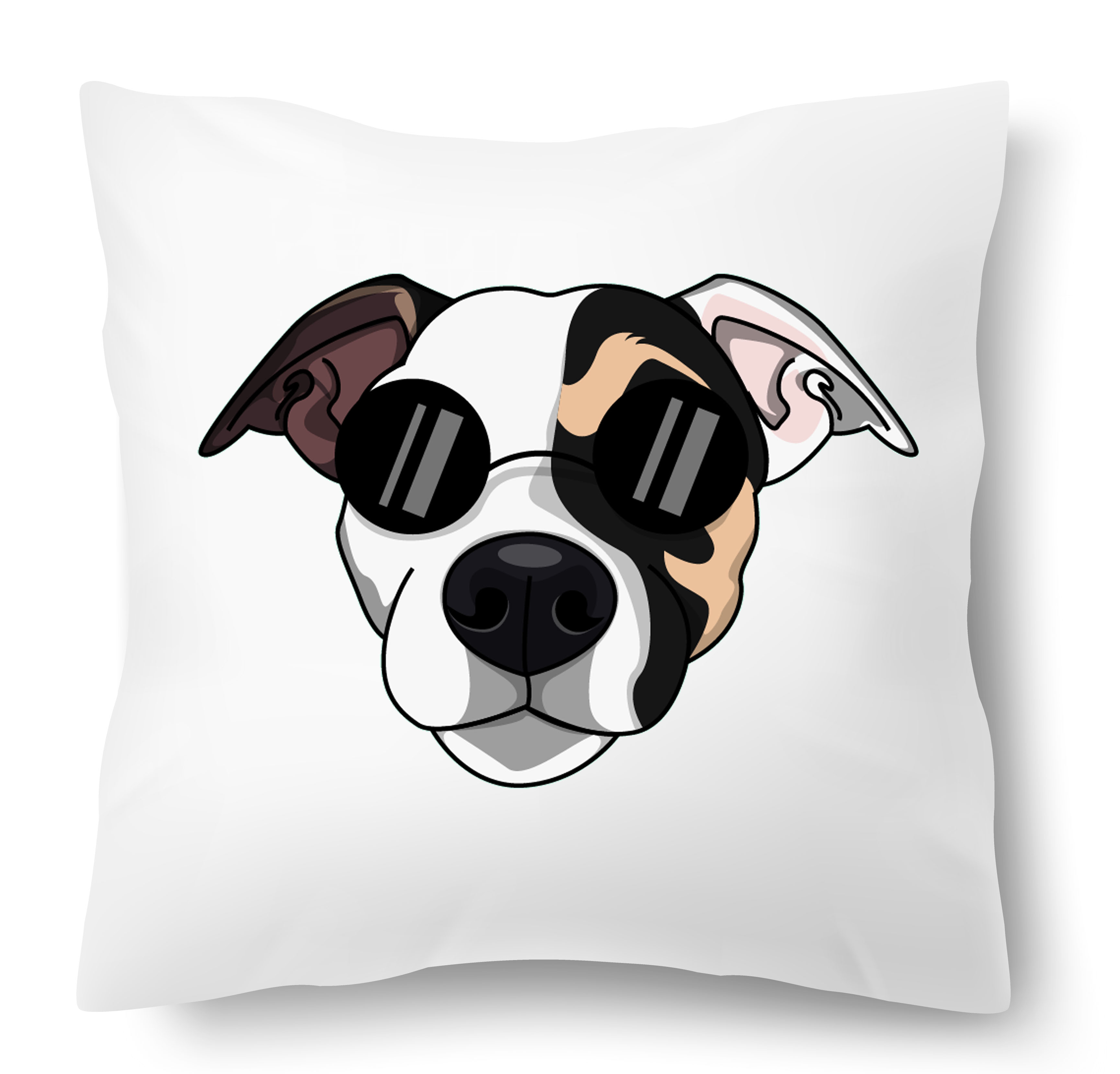 Dog Print Pillow