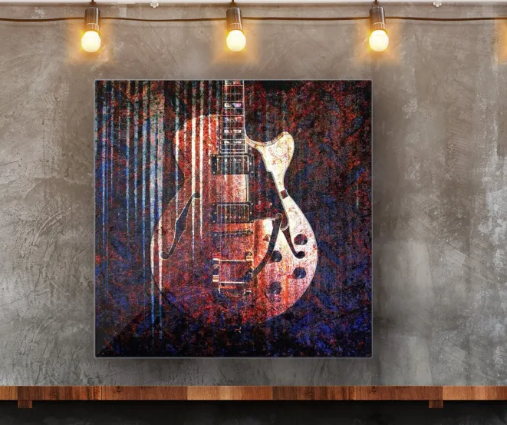 Canvas Wall Art - Electric Guitar