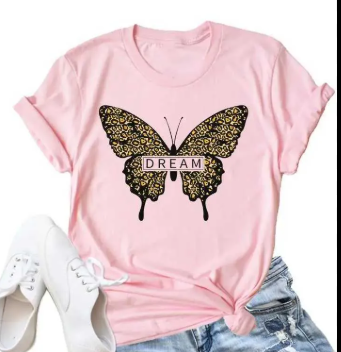 Dream Butterfly Graphic T-Shirt