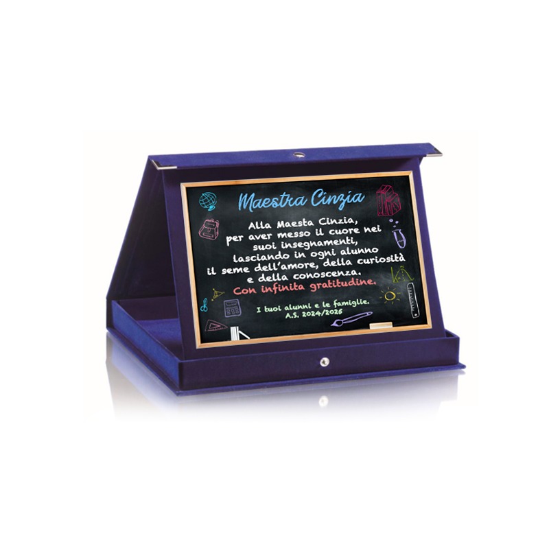 Personalized Teacher Appreciation Plaque