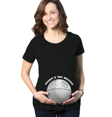 Death Star Maternity T-Shirt