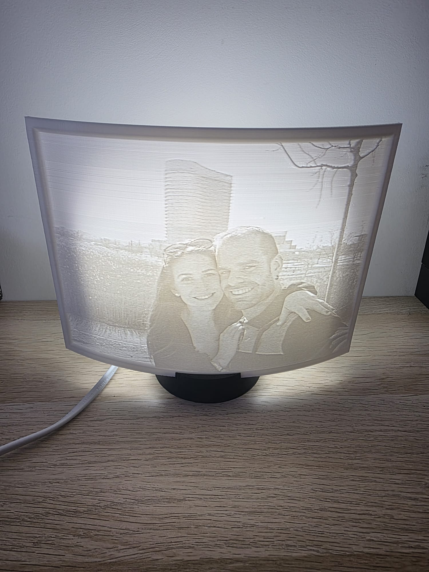 LÁMPARA PERSONALIZADA CON FOTO