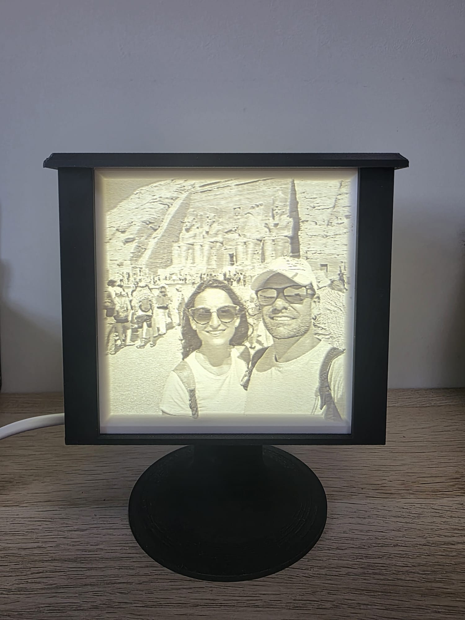 LÁMPARA FOTOGRÁFICA PERSONALIZADA