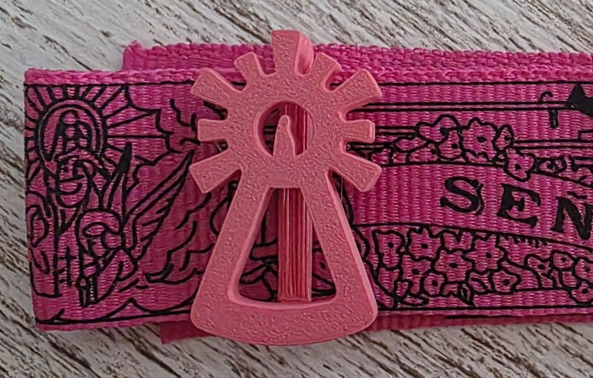 ABALORIO SILUETA VIRGEN DEL PILAR