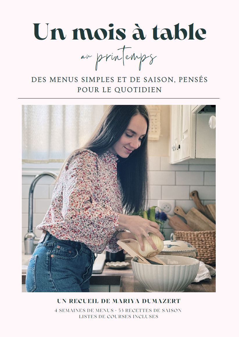 Un Mois à Table - Printemps