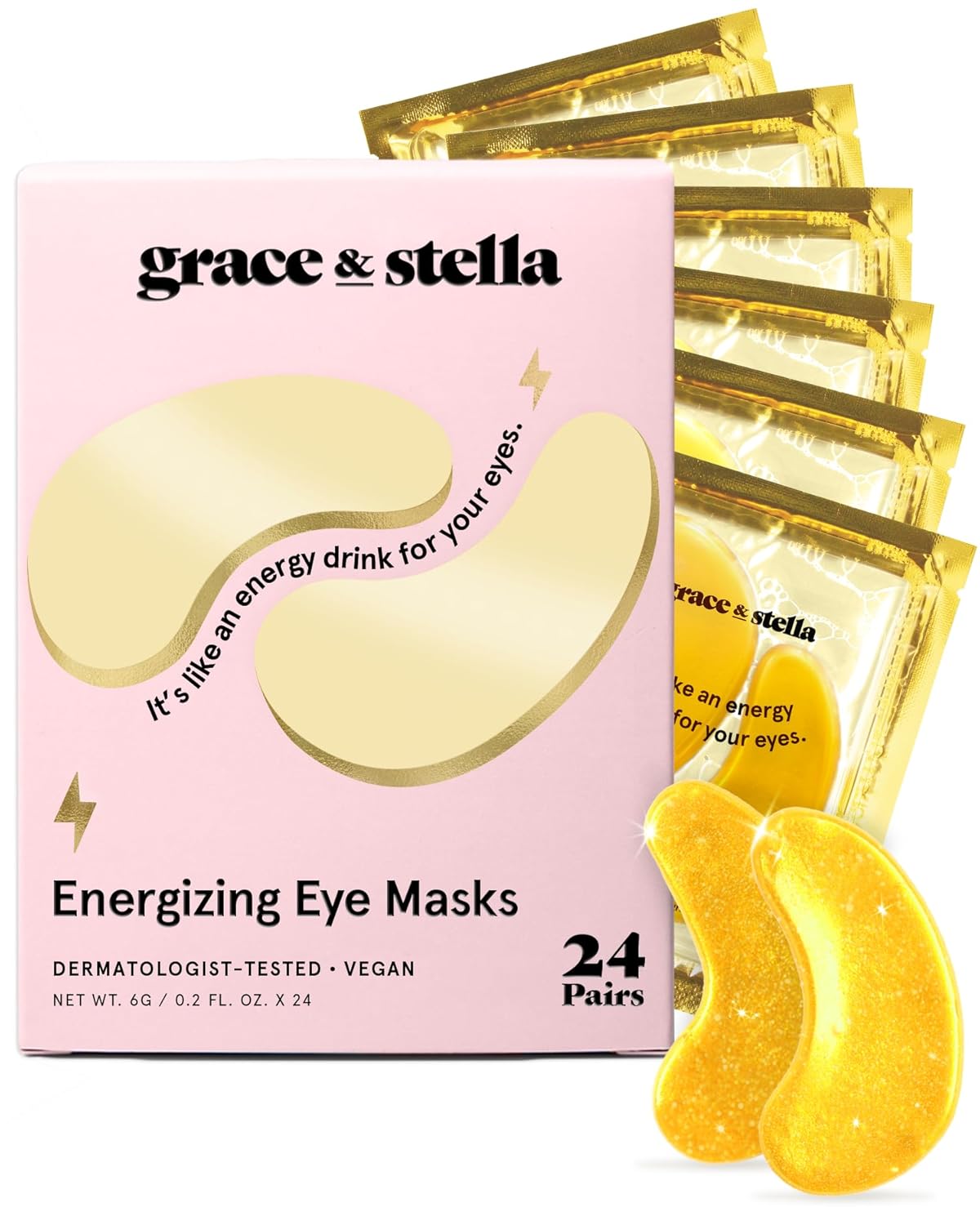 Energizing under eye mask