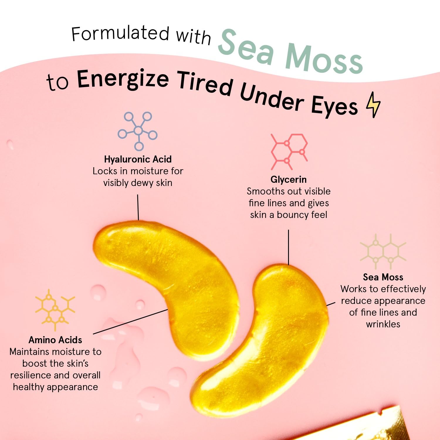 Energizing under eye mask 