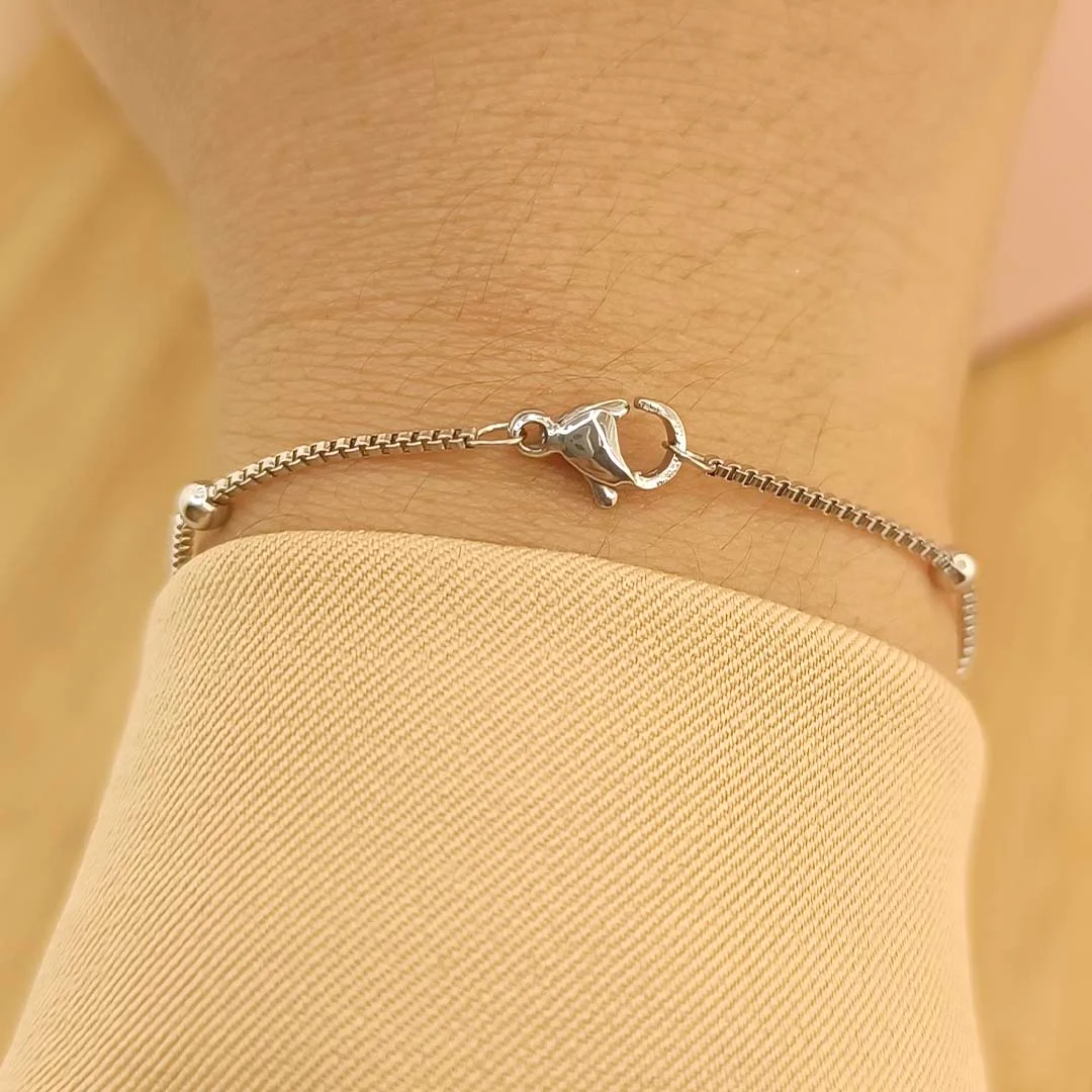 Pulsera Q. Veneciana + Bolitas