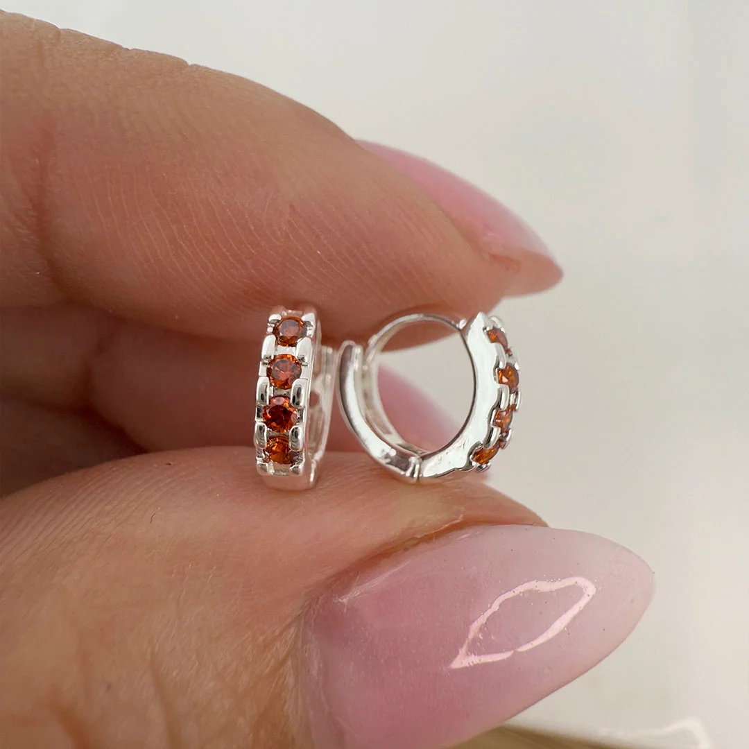 Argollas Izar - Naranja