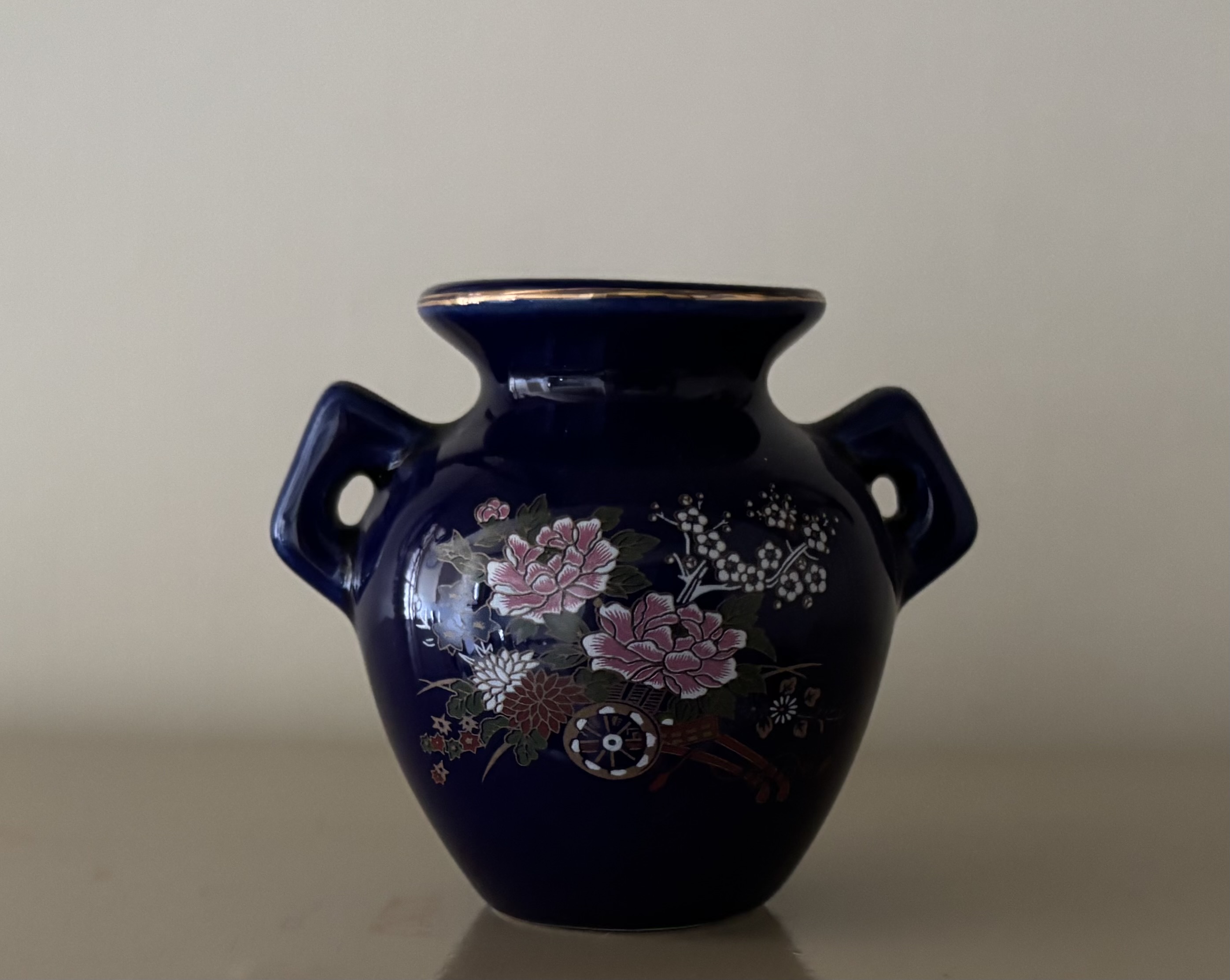 Decorative Floral Ceramic Vase