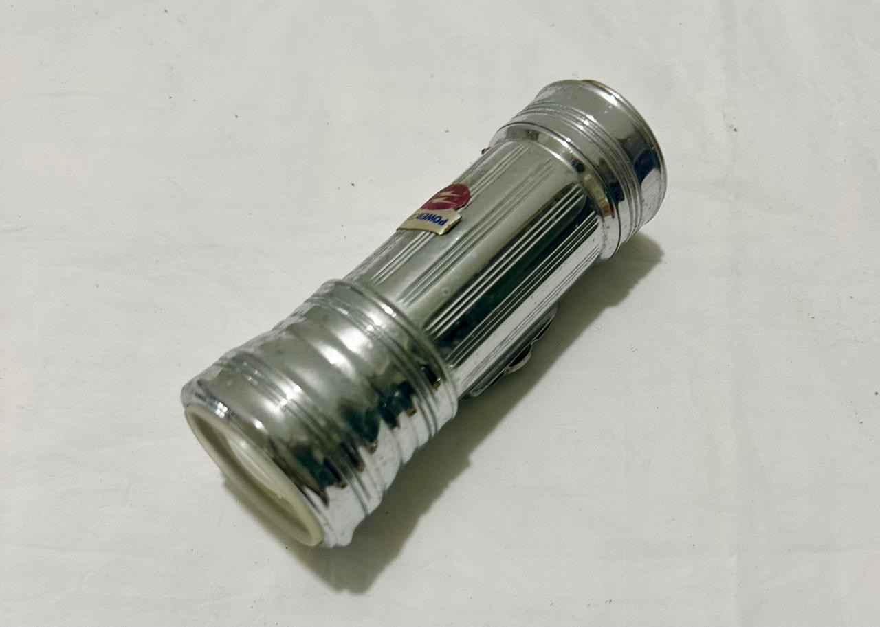 Vintage Metal Flashlight