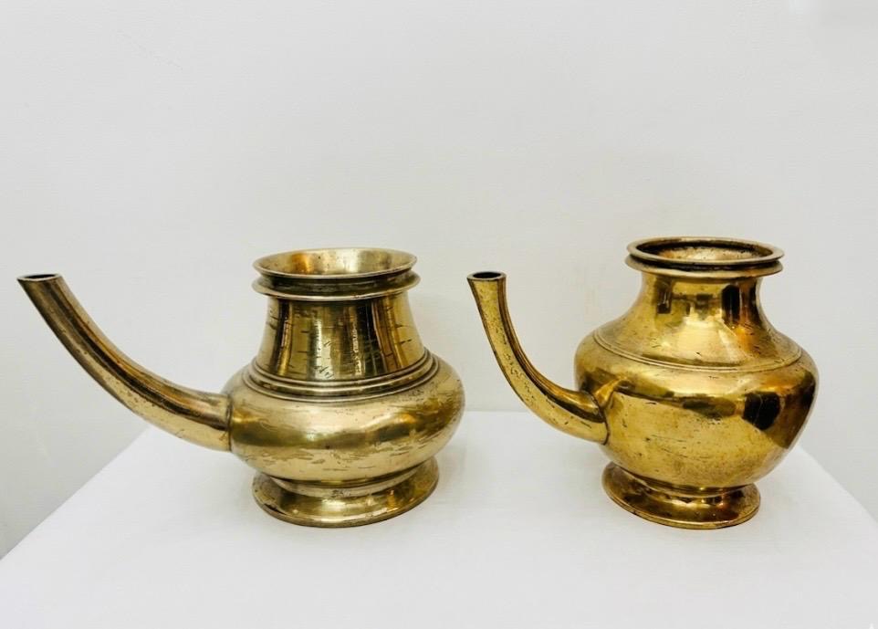 Antique Brass Water Pots