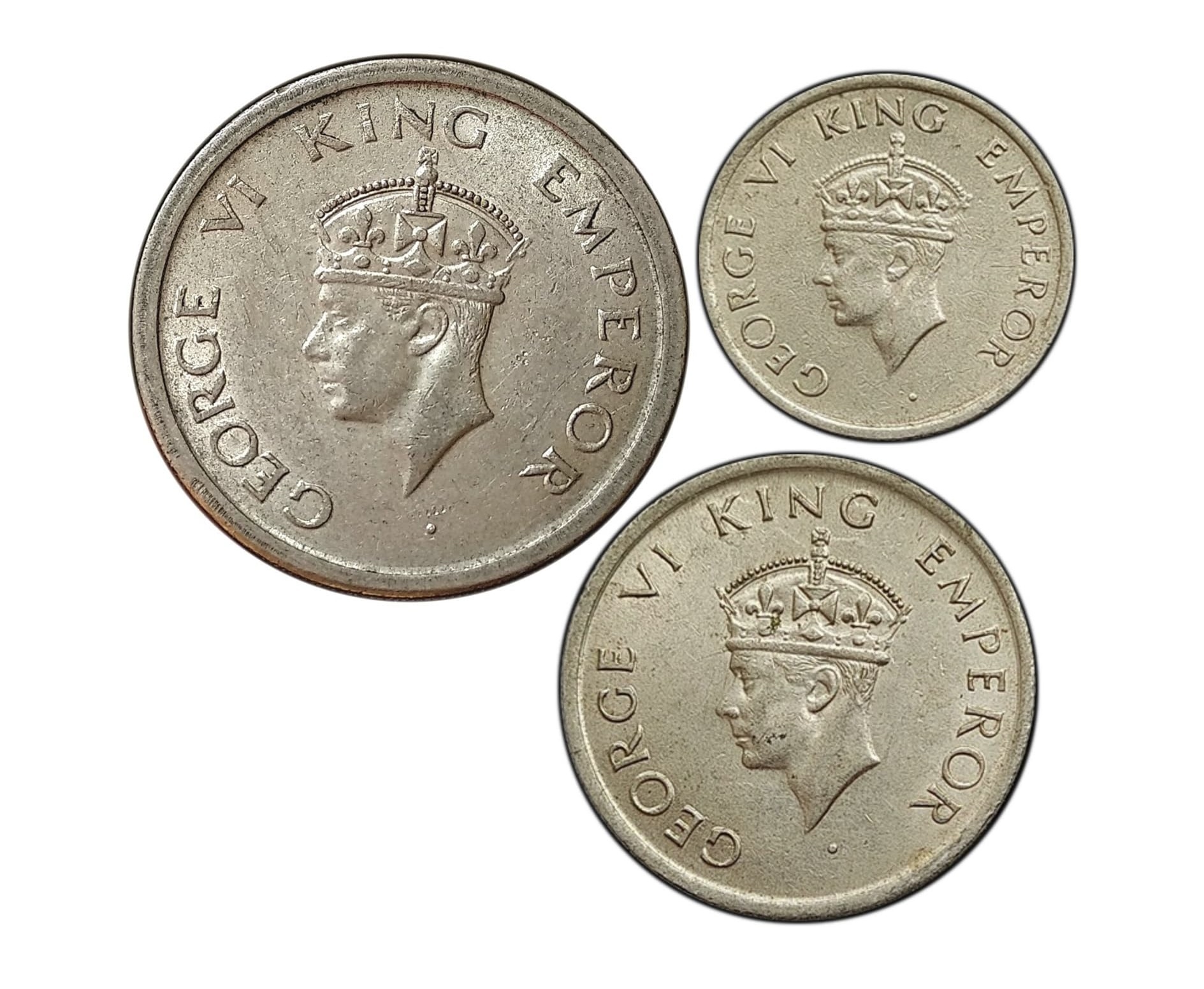 Vintage King George VI Coins