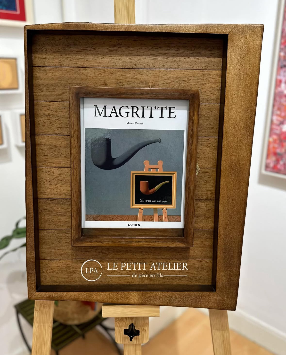 Özel Dişbudak Ağacı Kitap çerçevesi