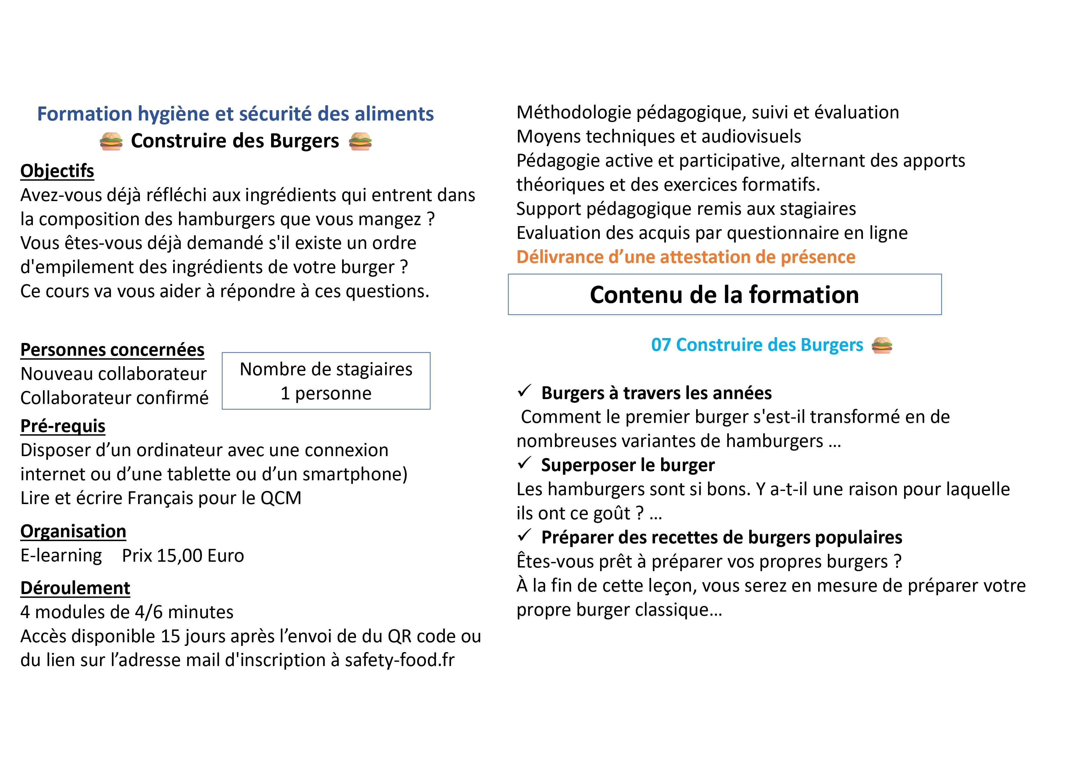 07 Construire des Burgers