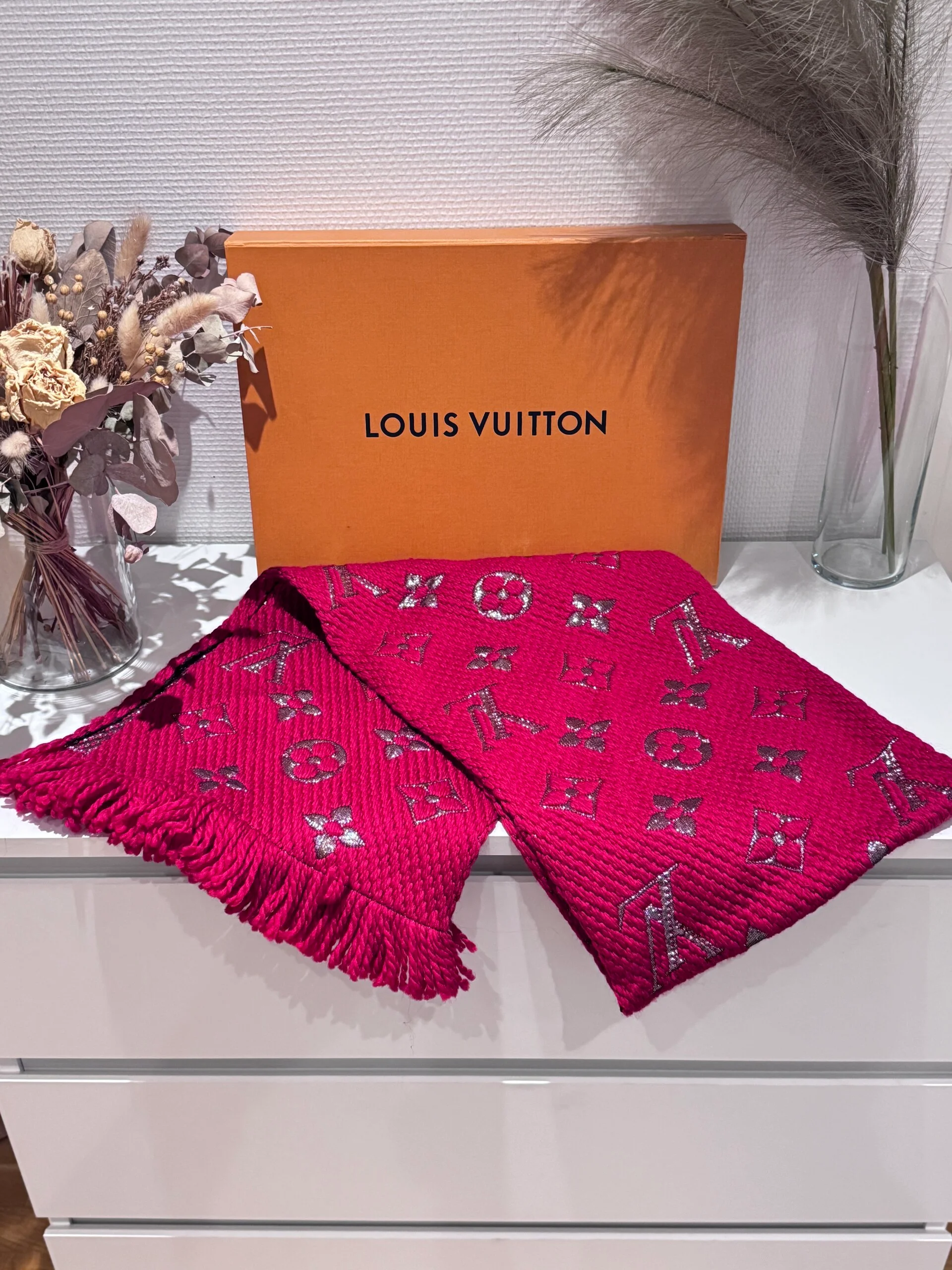 Louis Vuitton Monogram Shine Scarf