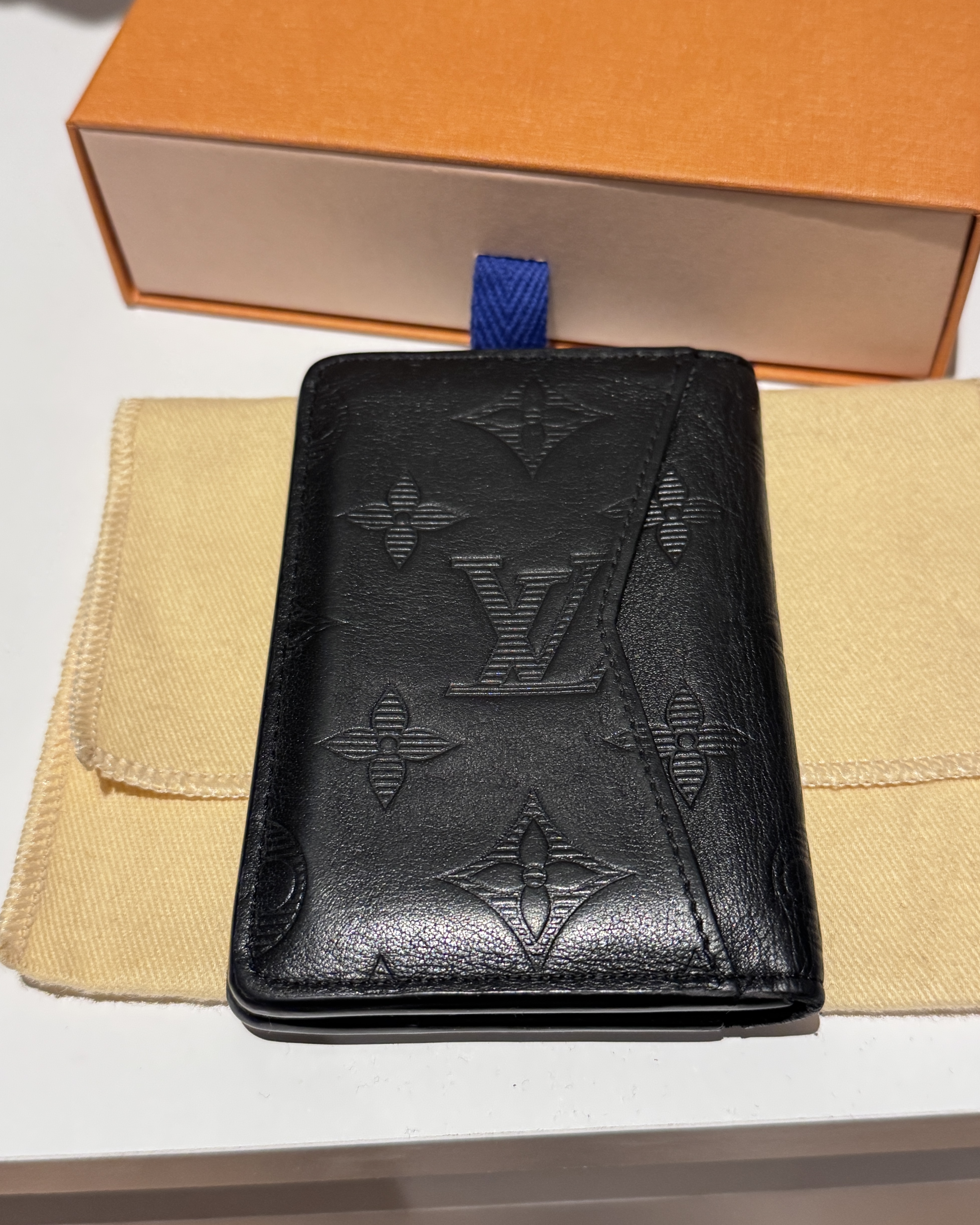 Louis Vuitton Pocket Organizer – Monogram Shadow Leather
