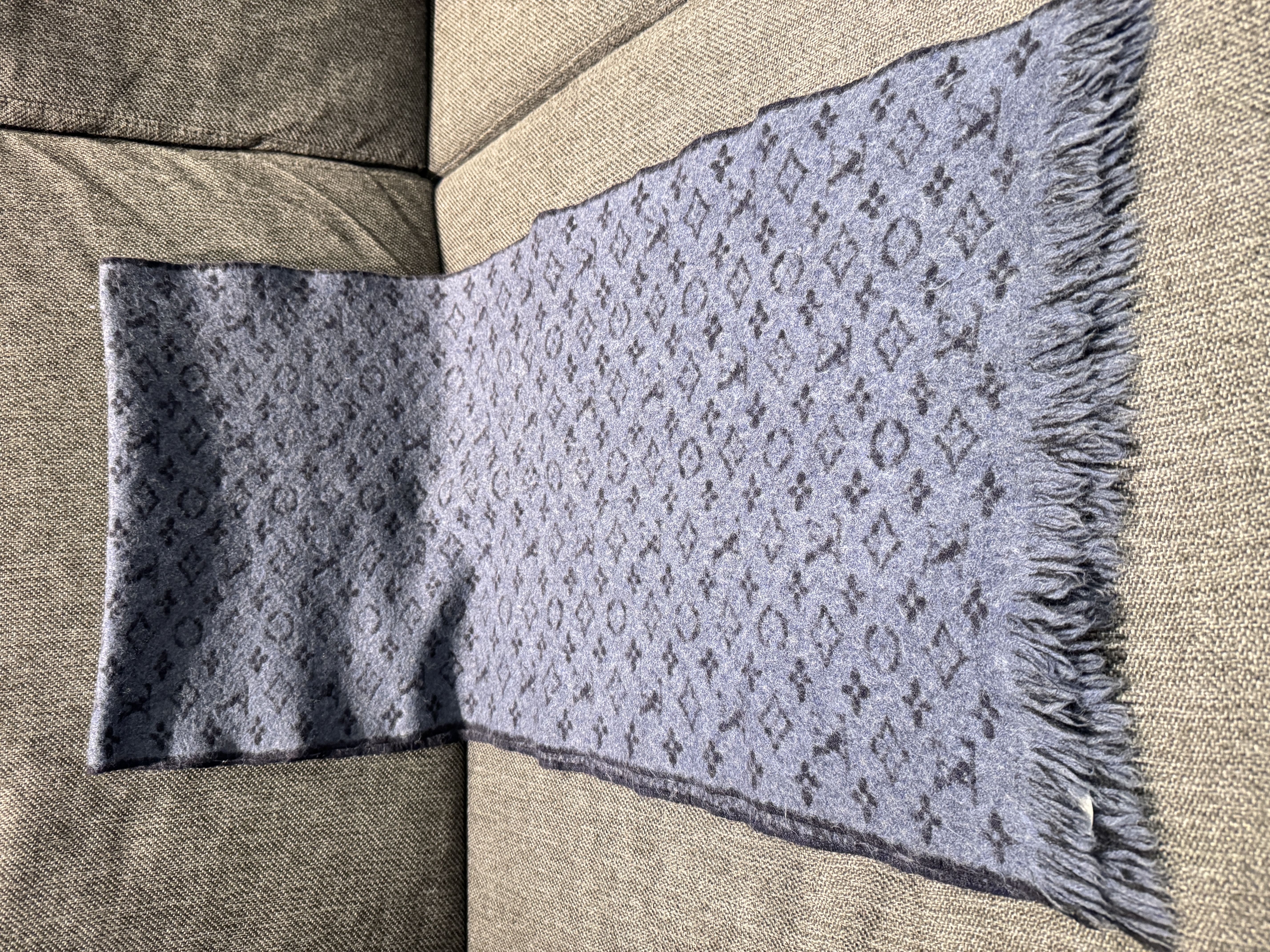 Louis Vuitton Monogram Wool Scarf