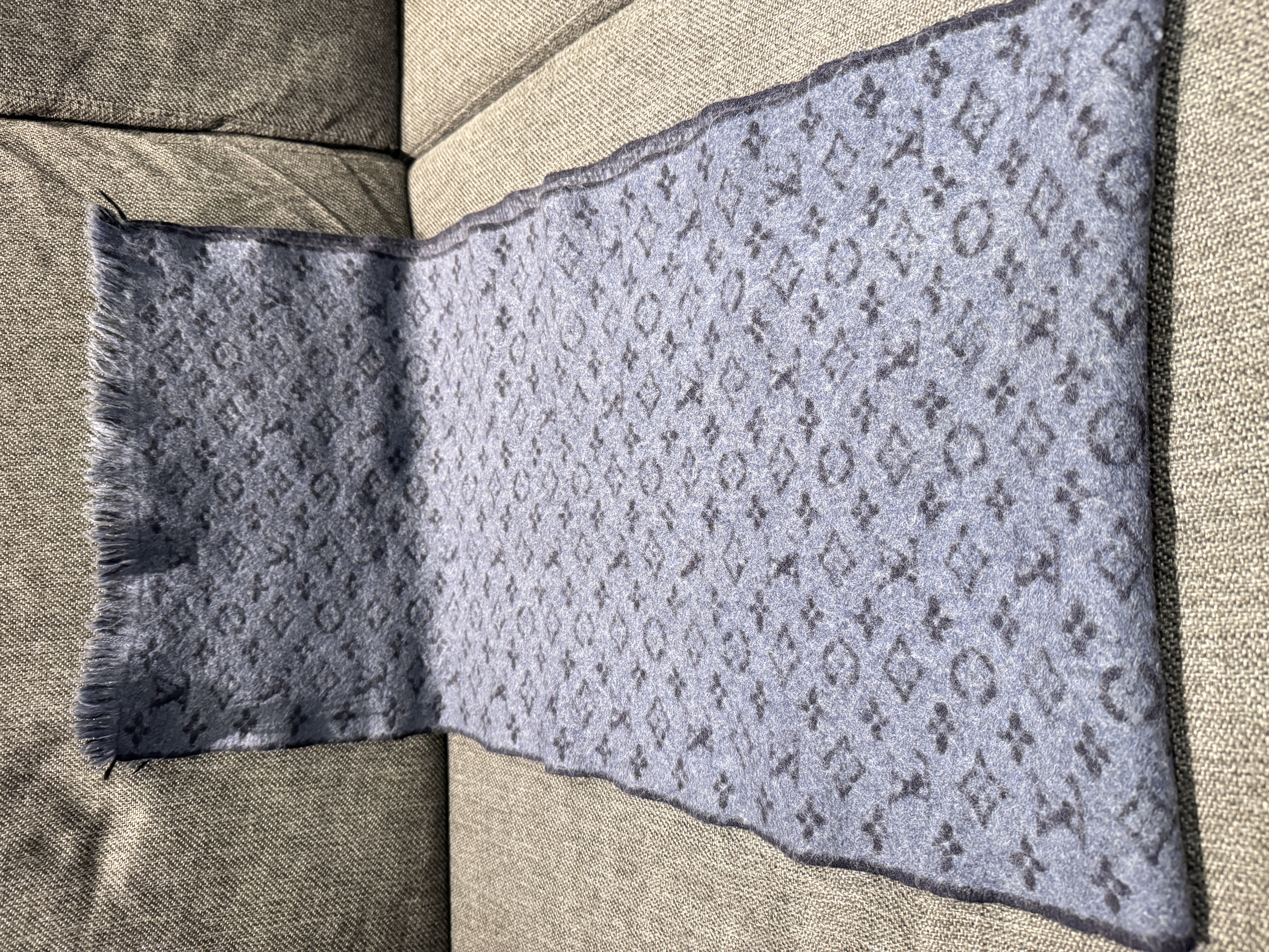 Louis Vuitton Monogram Wool Scarf