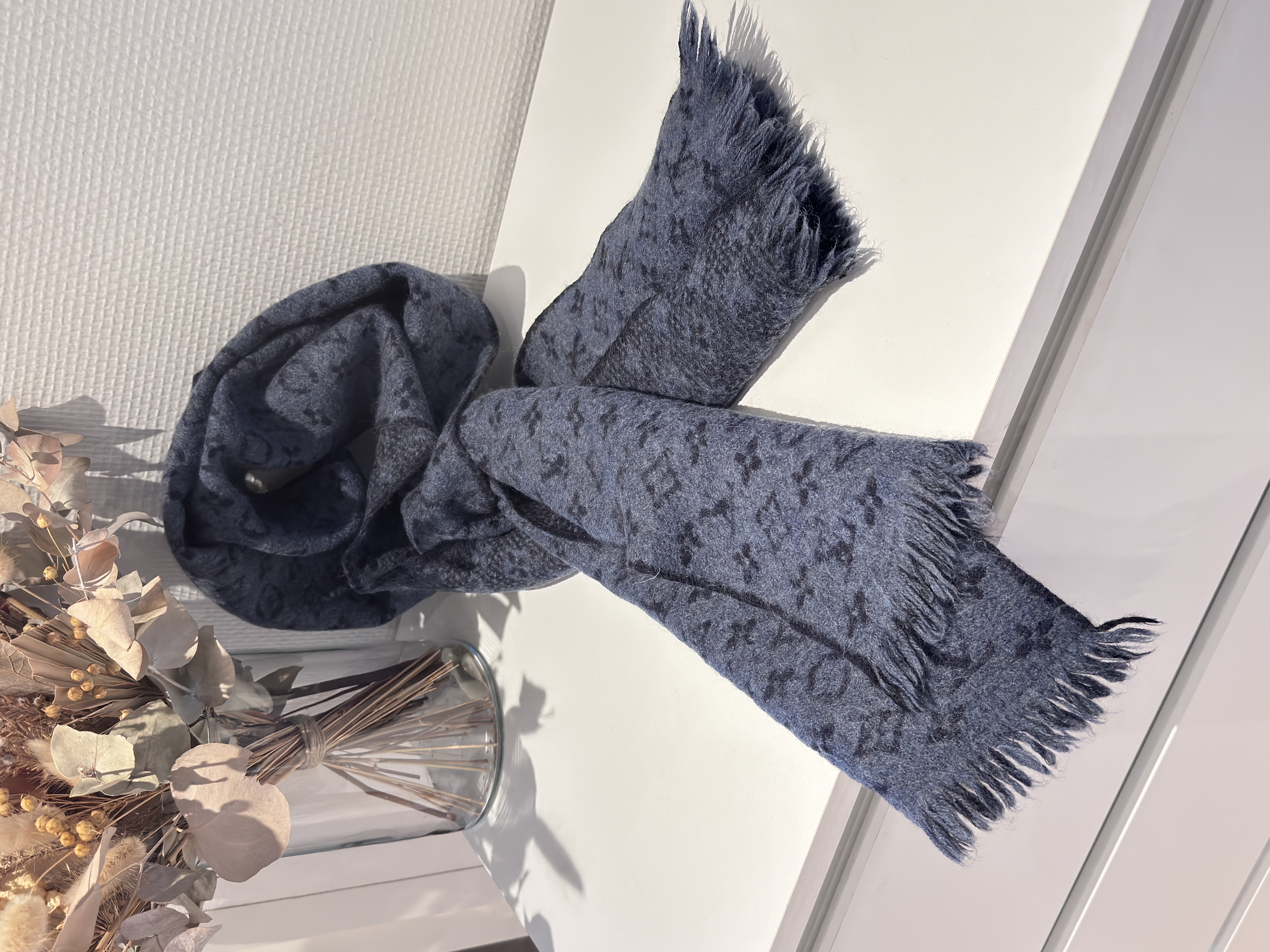 Louis Vuitton Monogram Wool Scarf