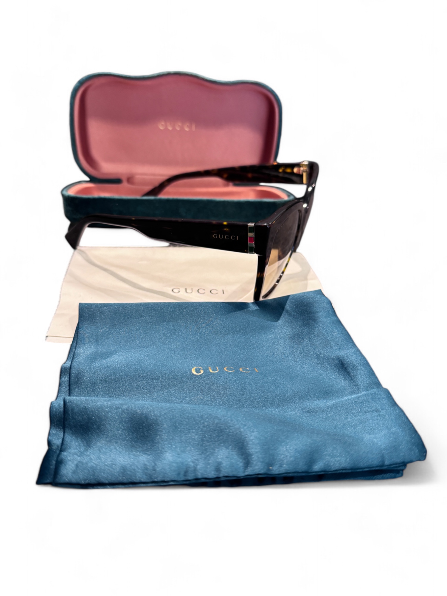 Gucci Brown Butterfly Sunglasses