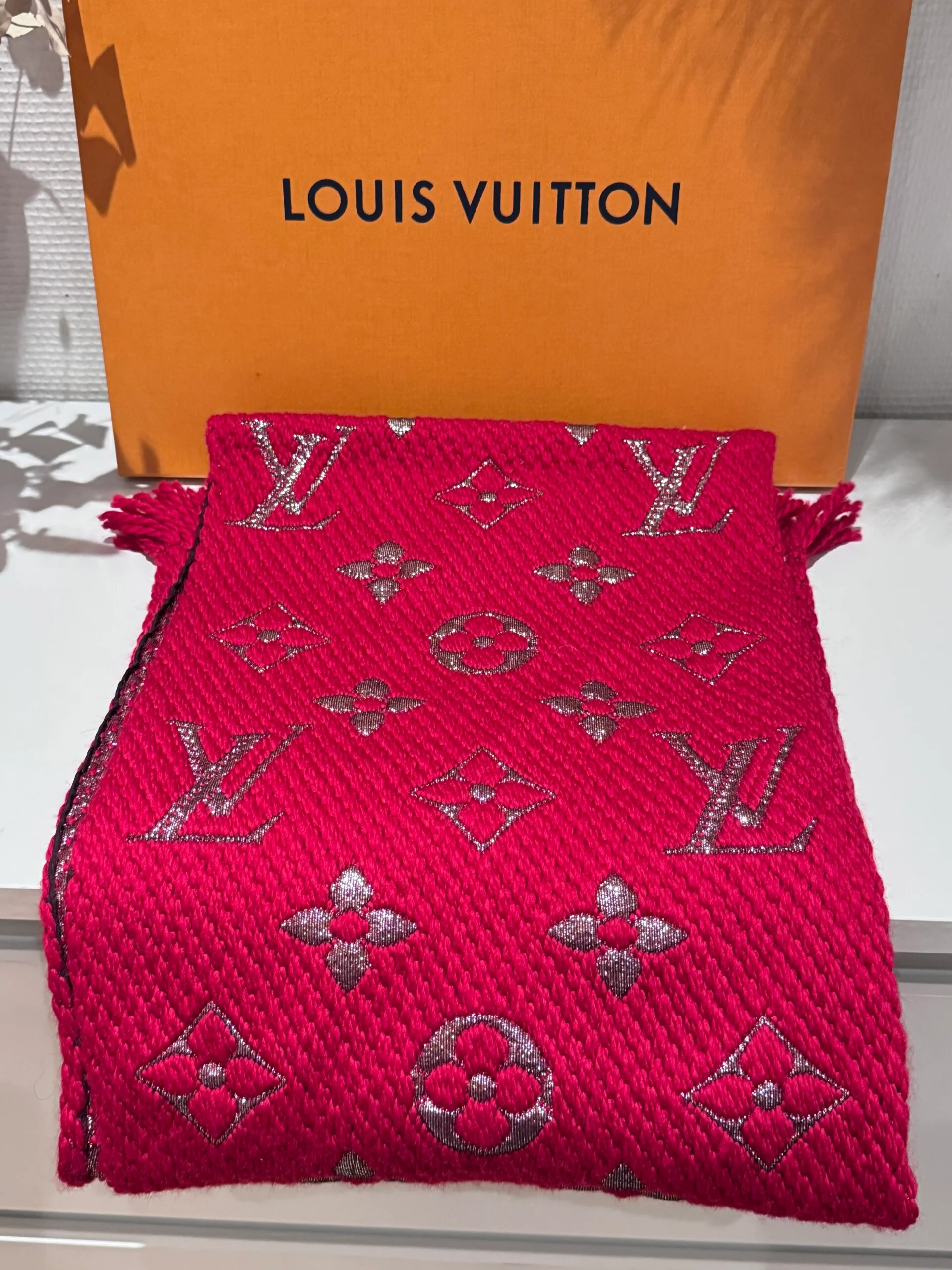 Louis Vuitton Monogram Shine Scarf