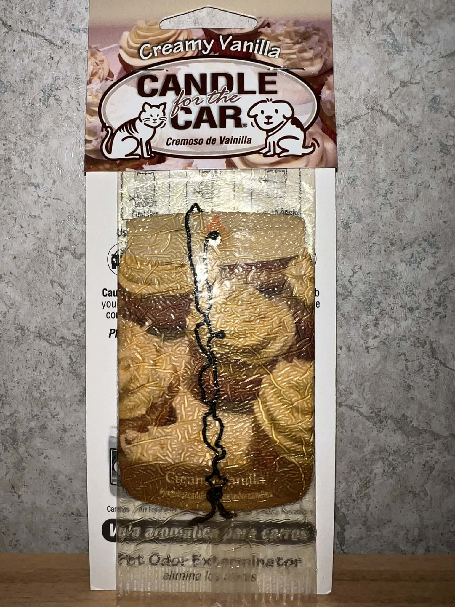 Creamy Vanilla Car Candle