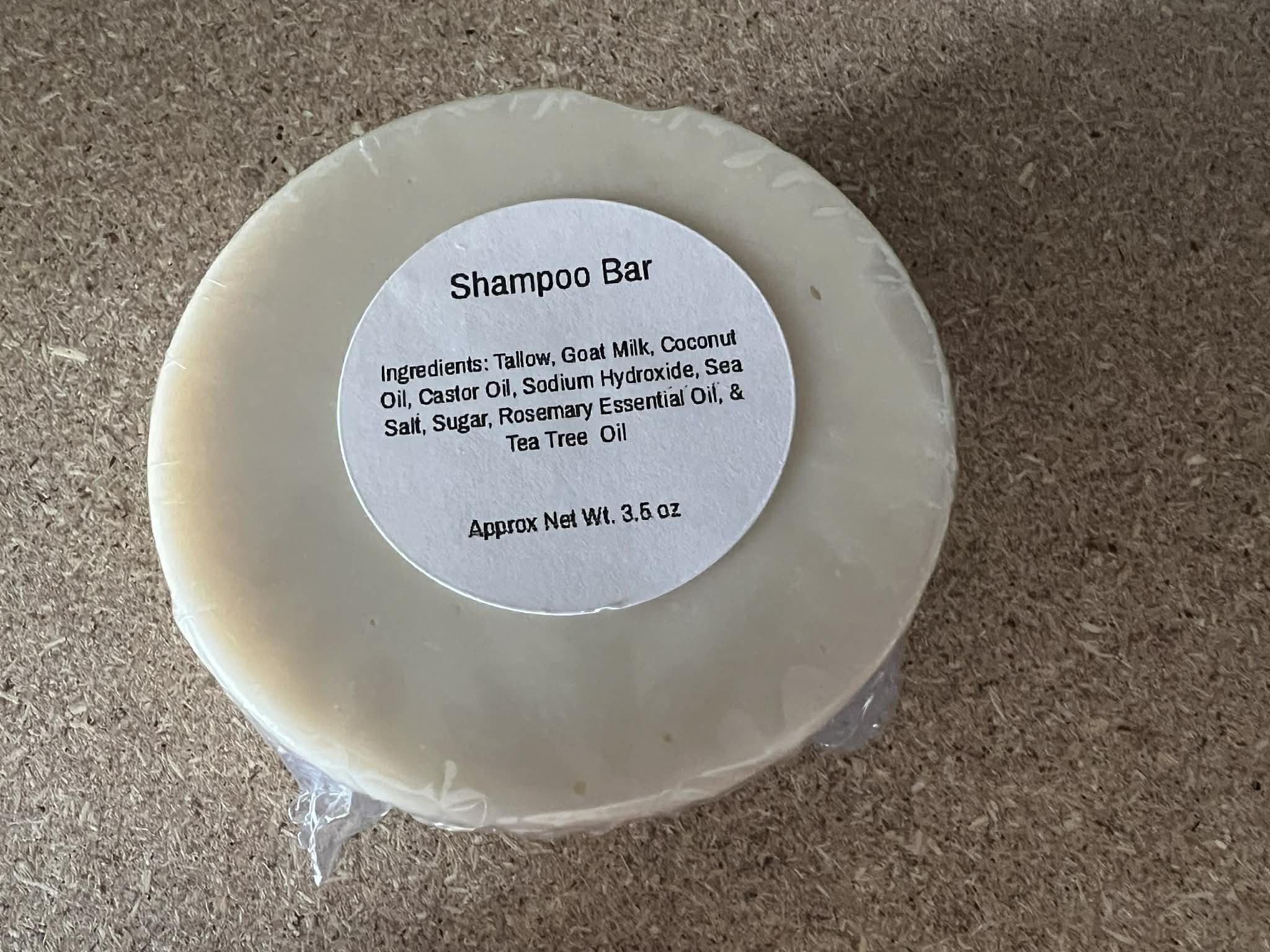 Round Shampoo Bars 