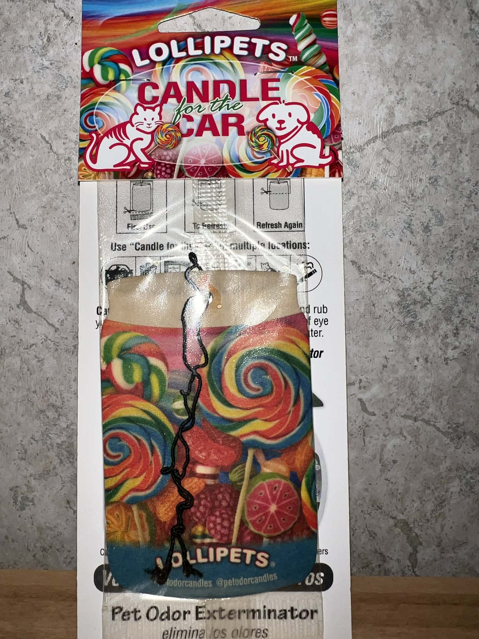 Lollipets Car Candle