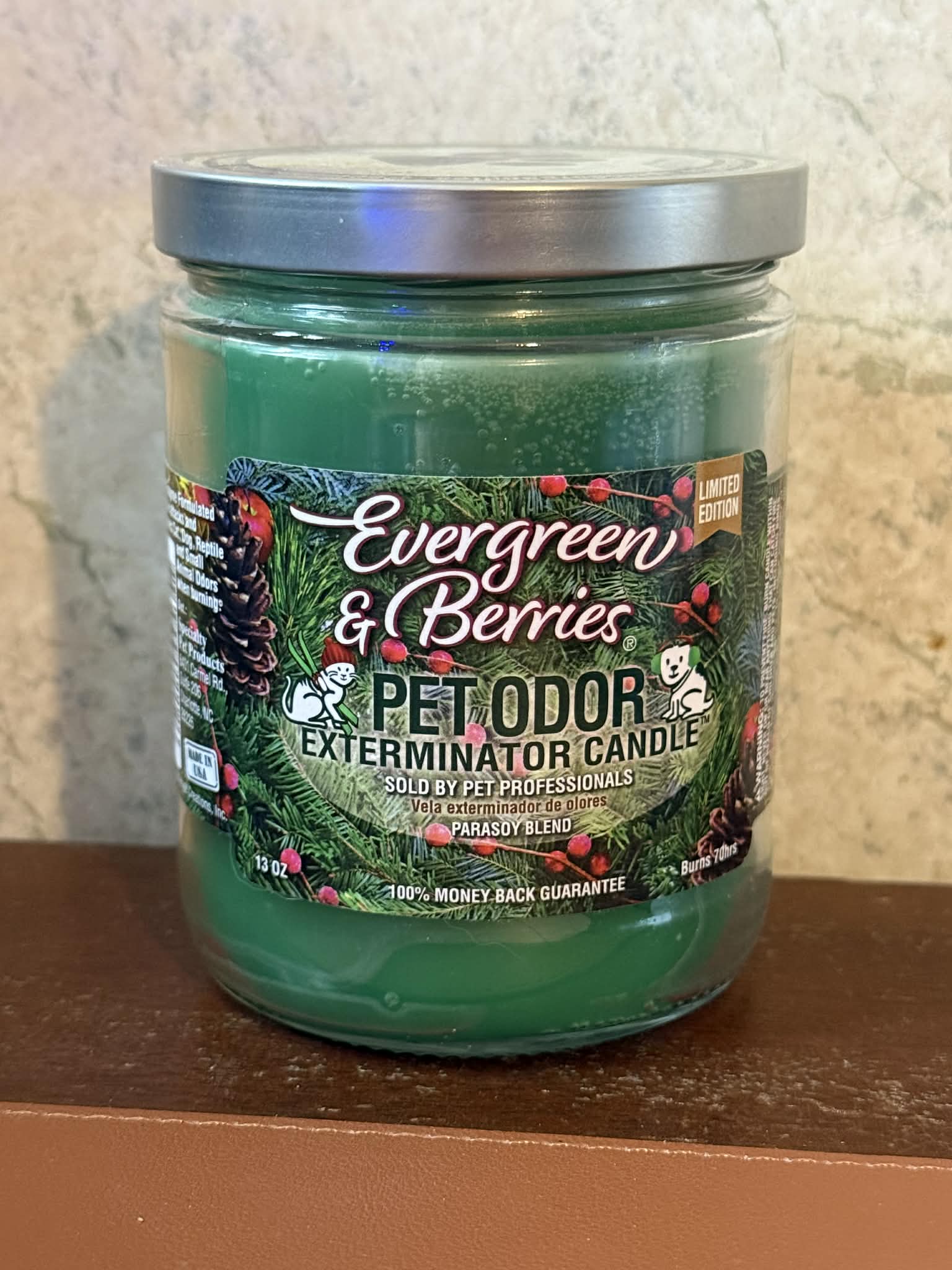 Evergreen & Berries Candle
