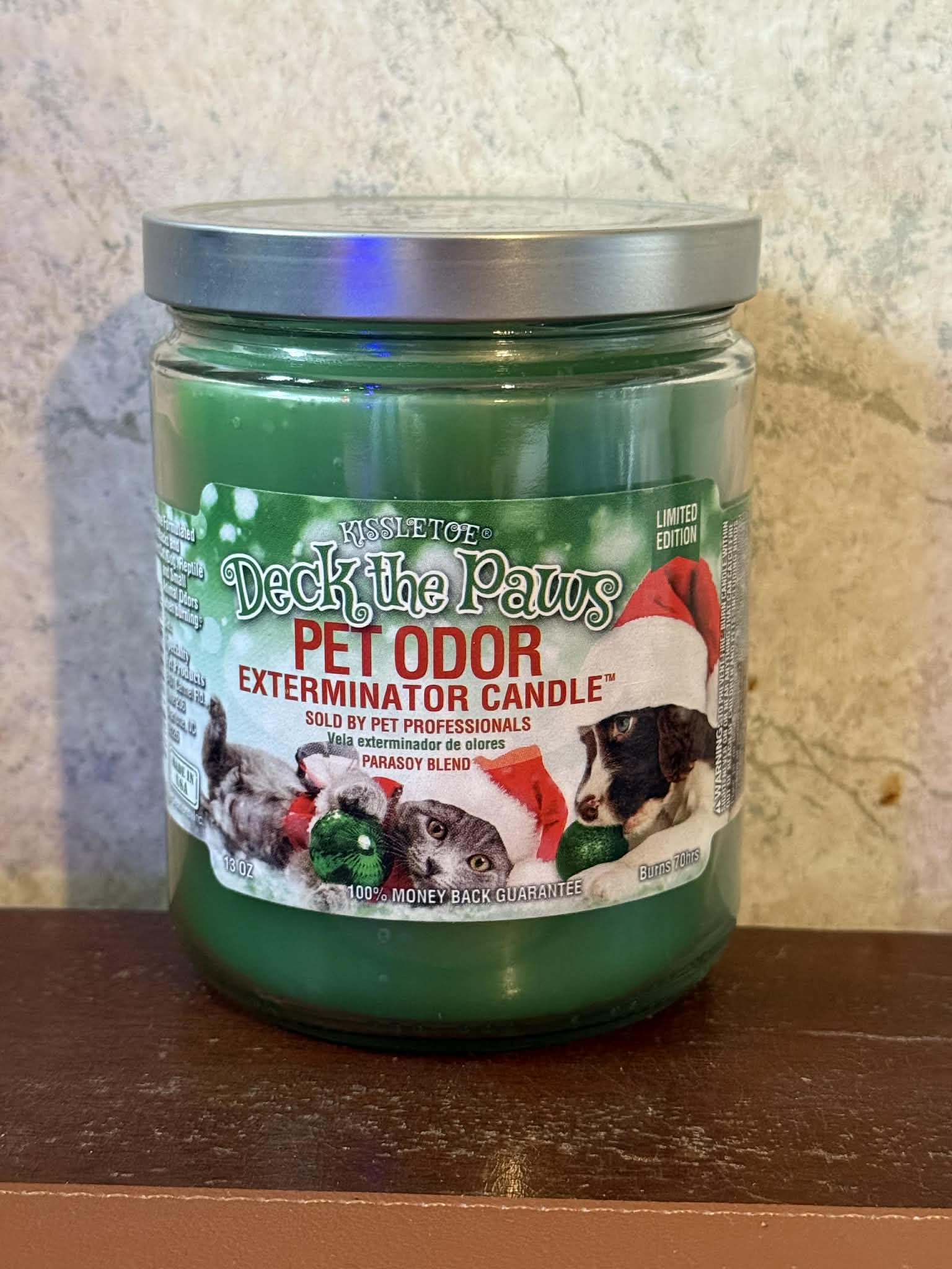 Deck the Paws Candle