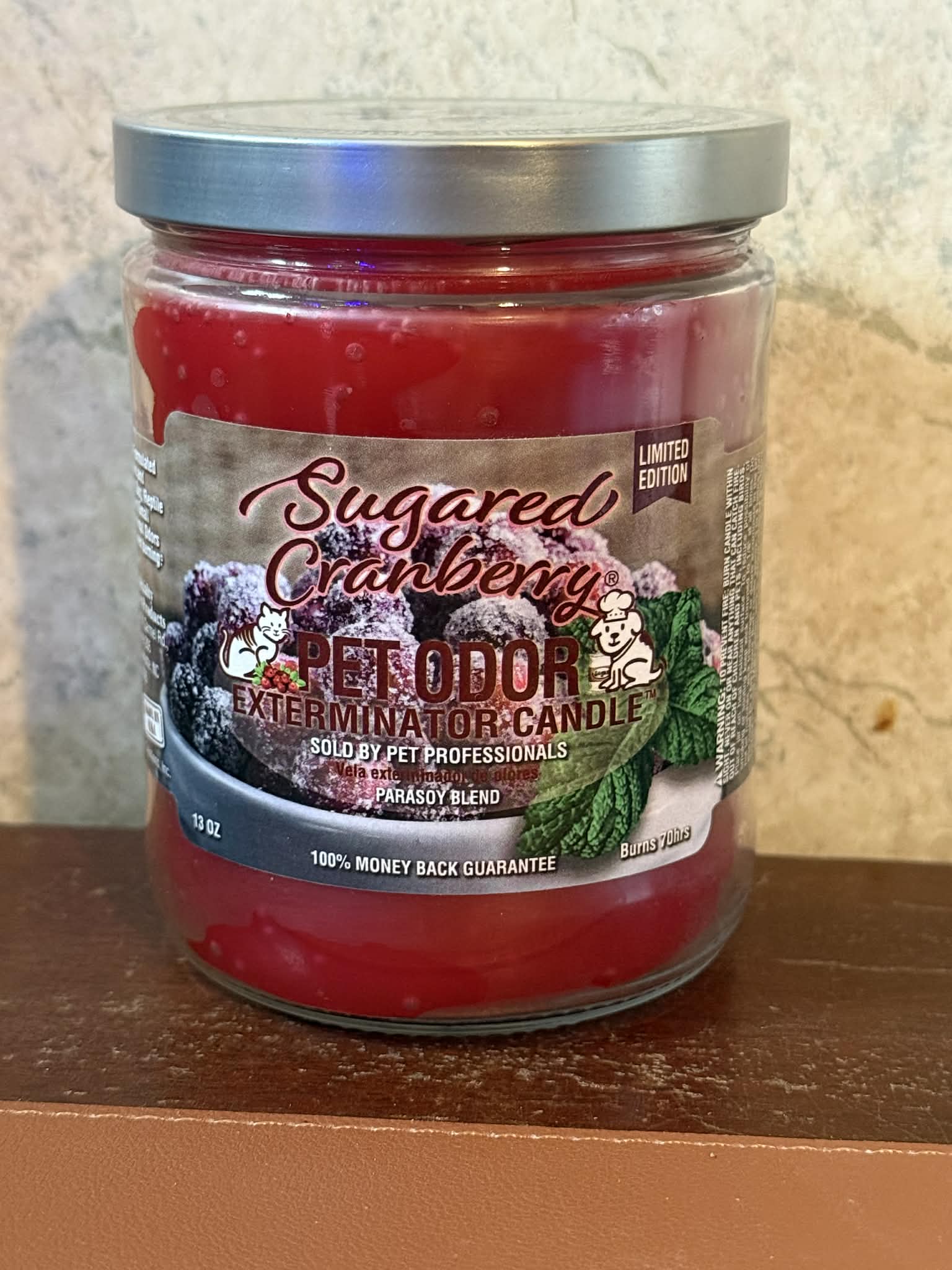 Sugared Cranberry Candle